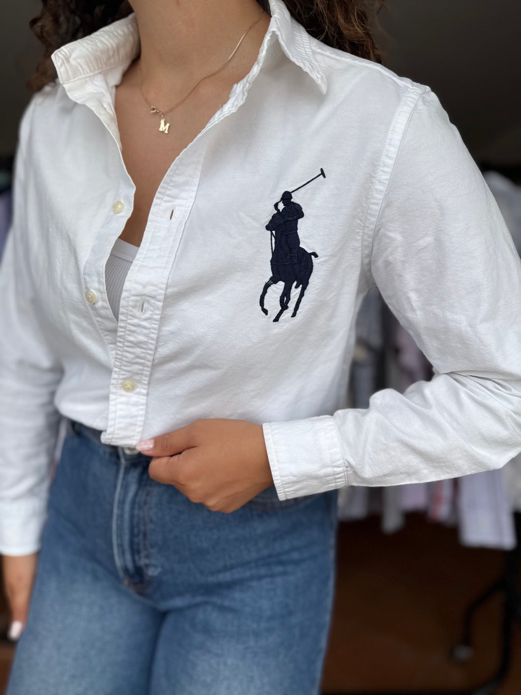 Camisa Ralph Lauren 100% Algodão - Tamanho M
