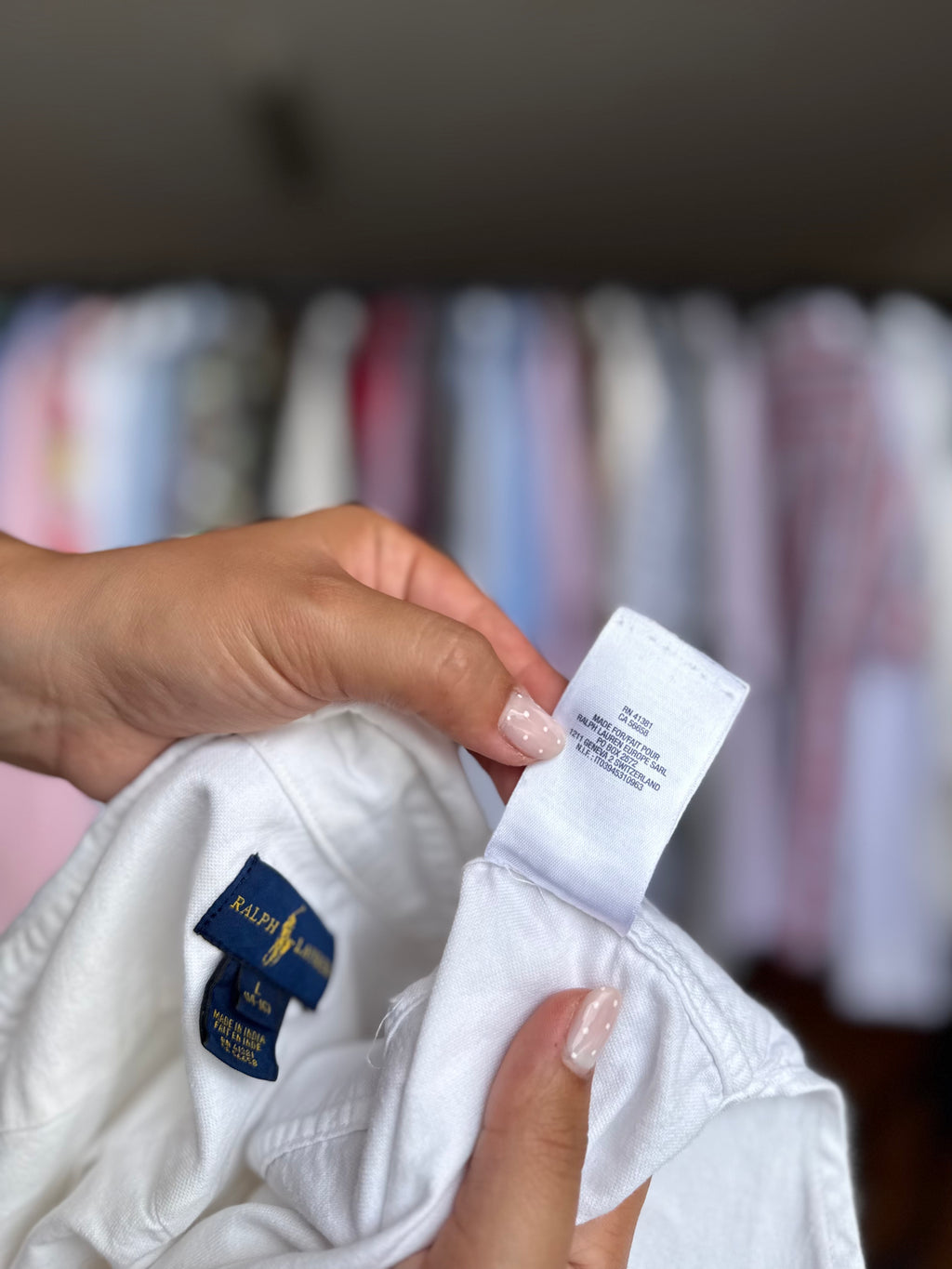 Camisa Ralph Lauren 100% Algodão - Tamanho M
