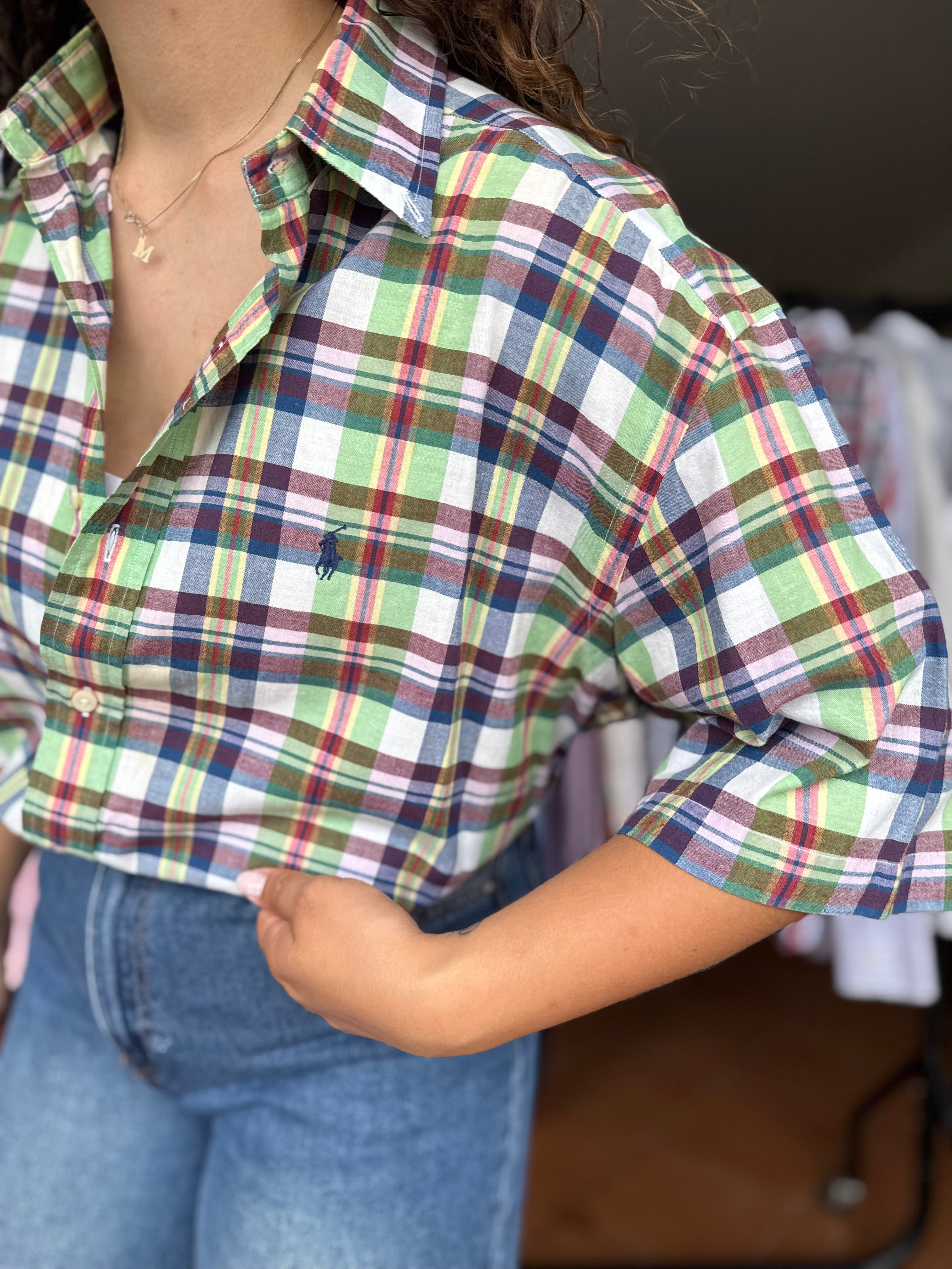 Camisa Ralph Lauren 100% Algodão - Tamanho M