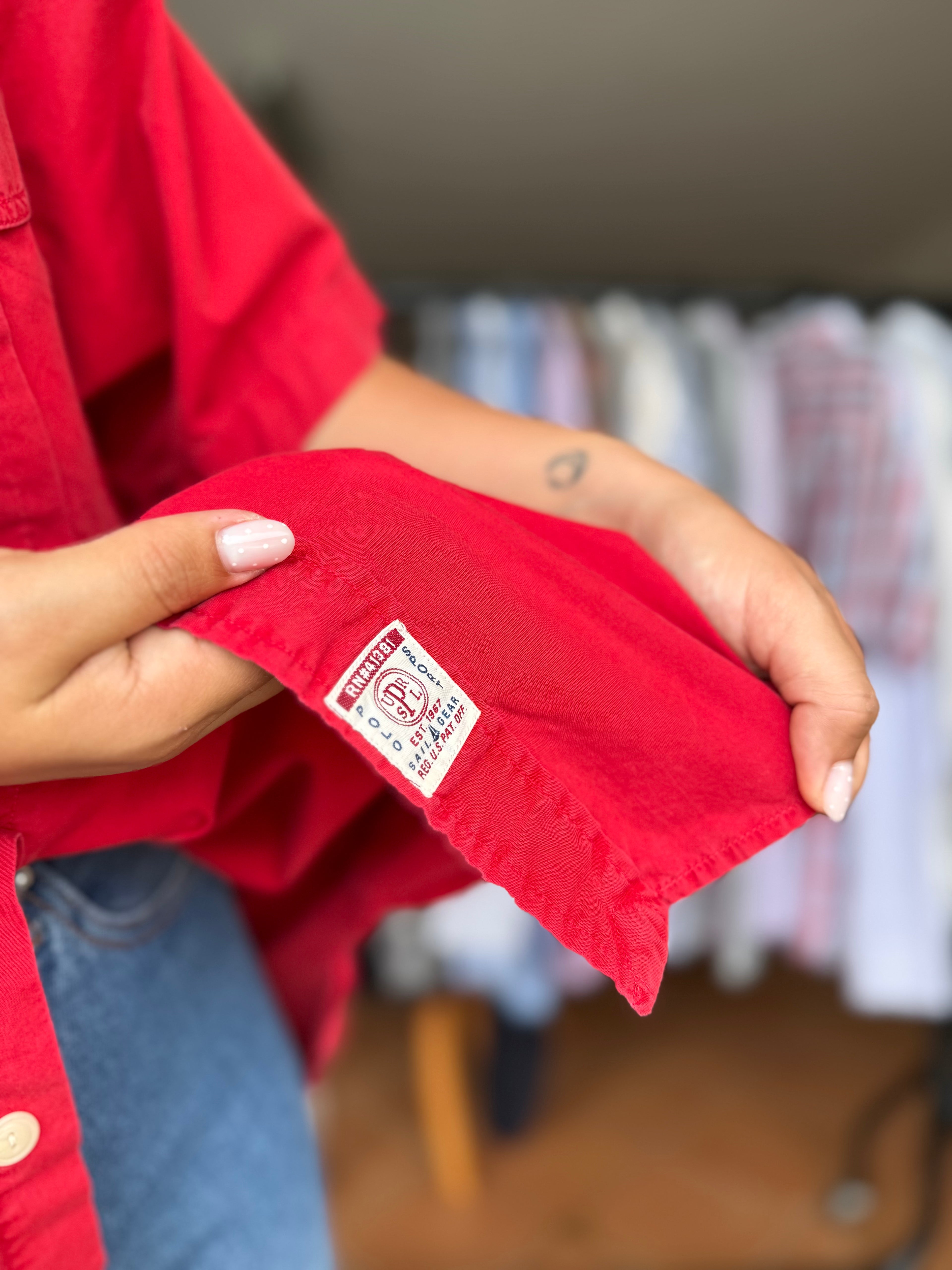 Camisa Ralph Lauren 100% Algodão - Tamanho XL