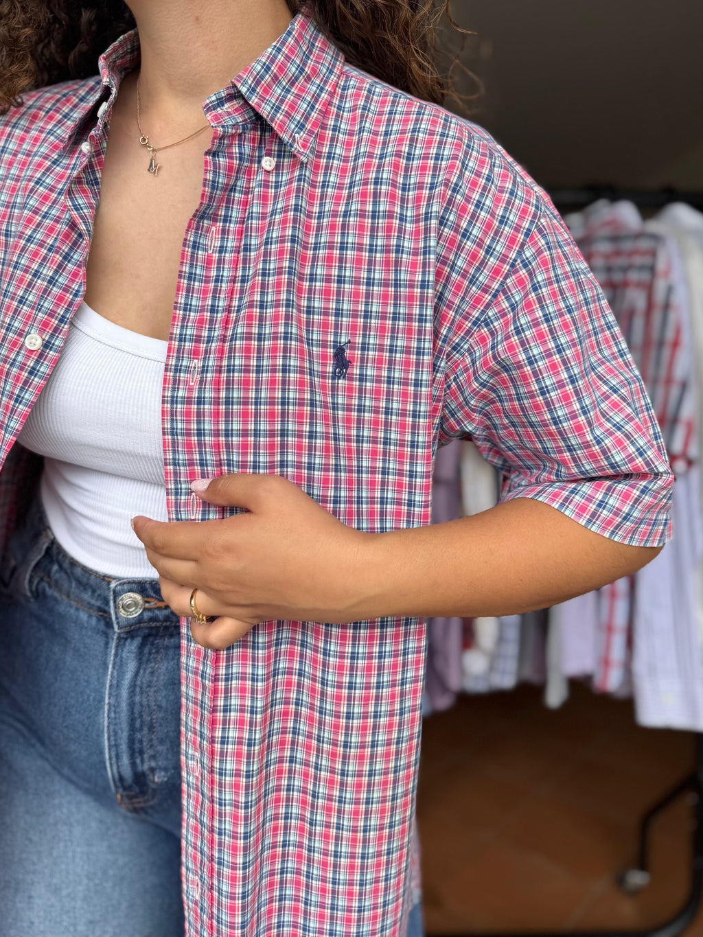 Camisa Ralph Lauren 100% Algodão - Tamanho M