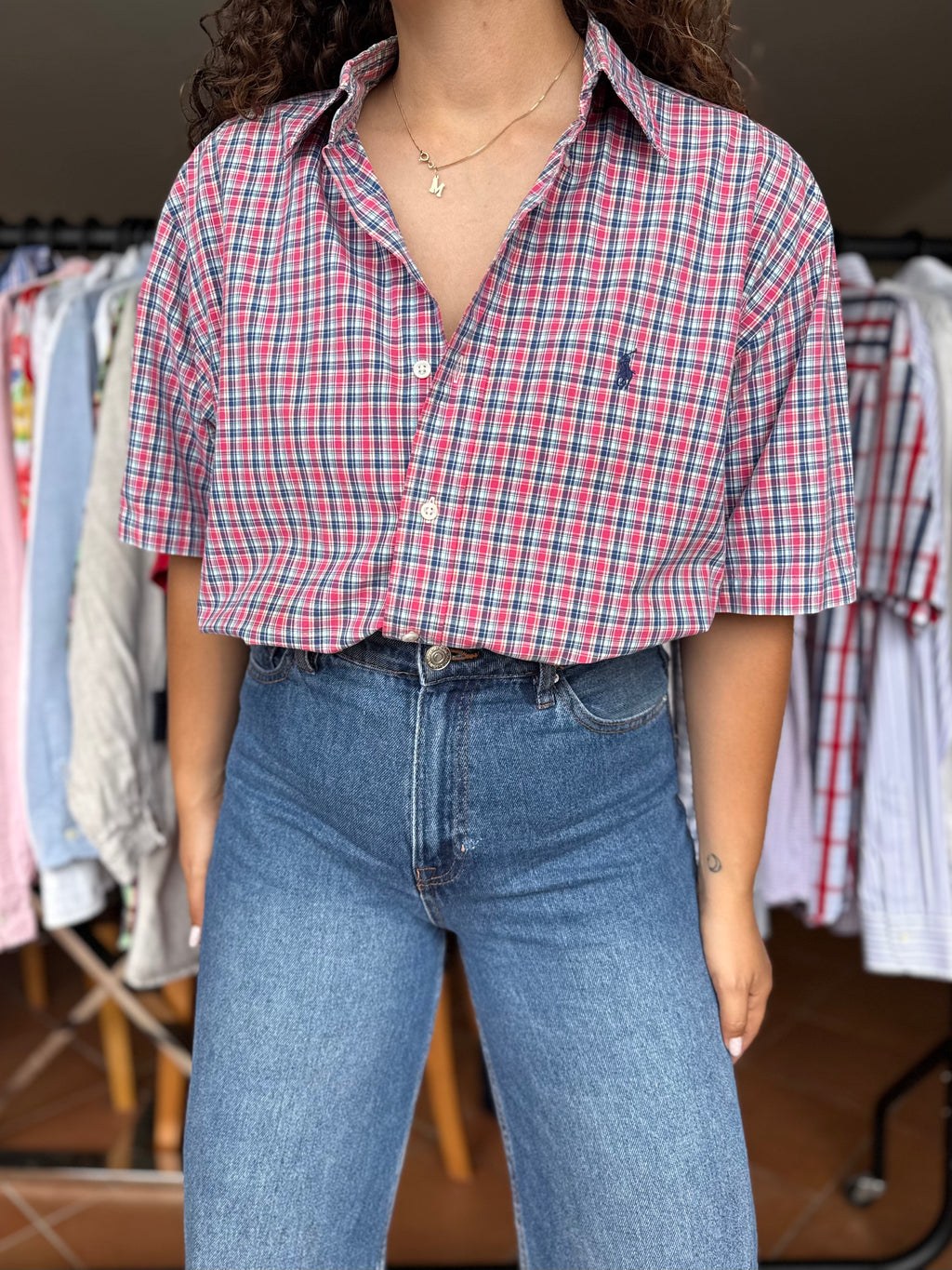 Camisa Ralph Lauren 100% Algodão - Tamanho M