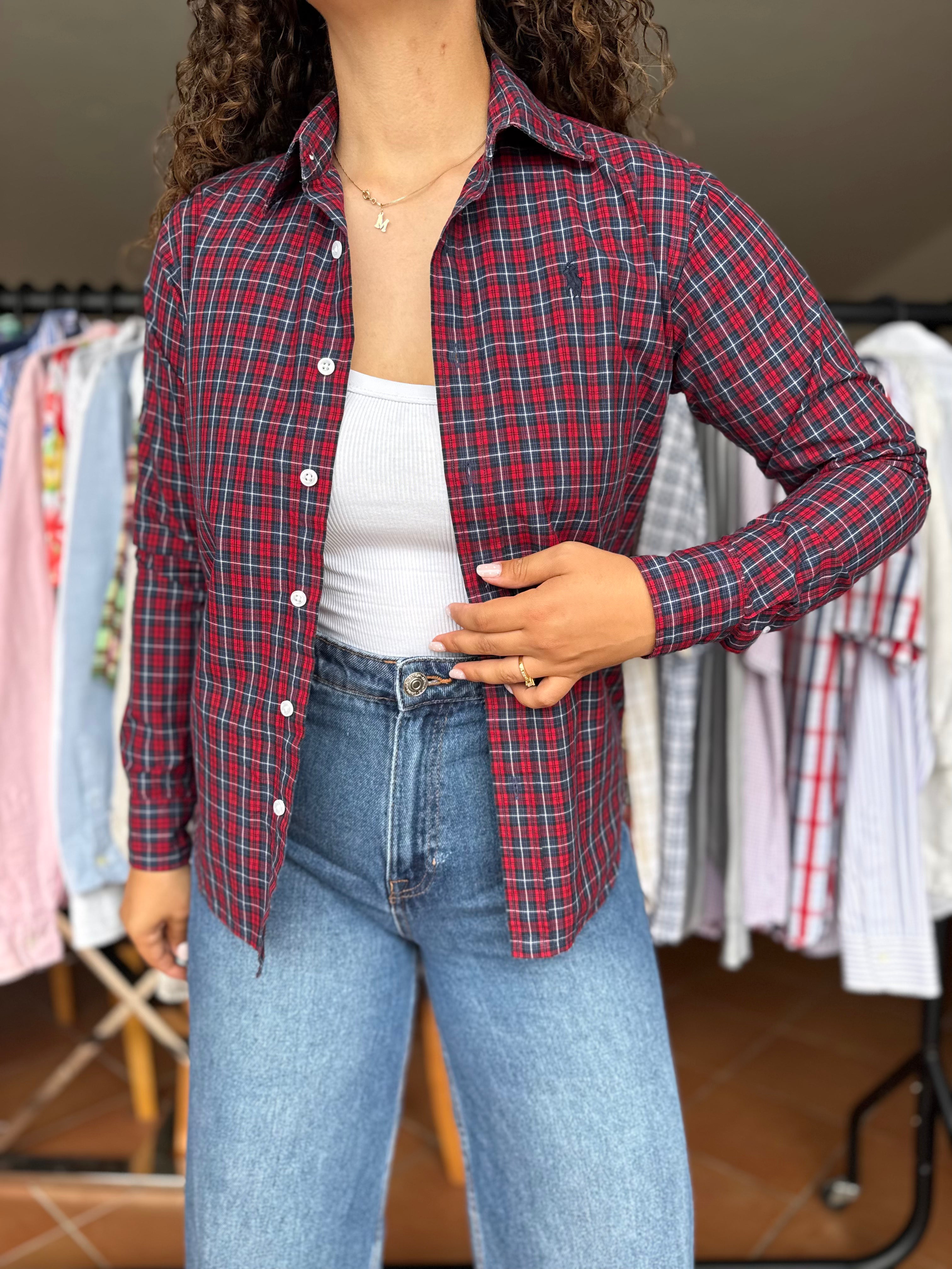 Camisa Ralph Lauren 100% Algodão - Tamanho S