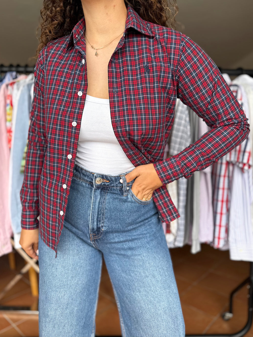 Camisa Ralph Lauren 100% Algodão - Tamanho S
