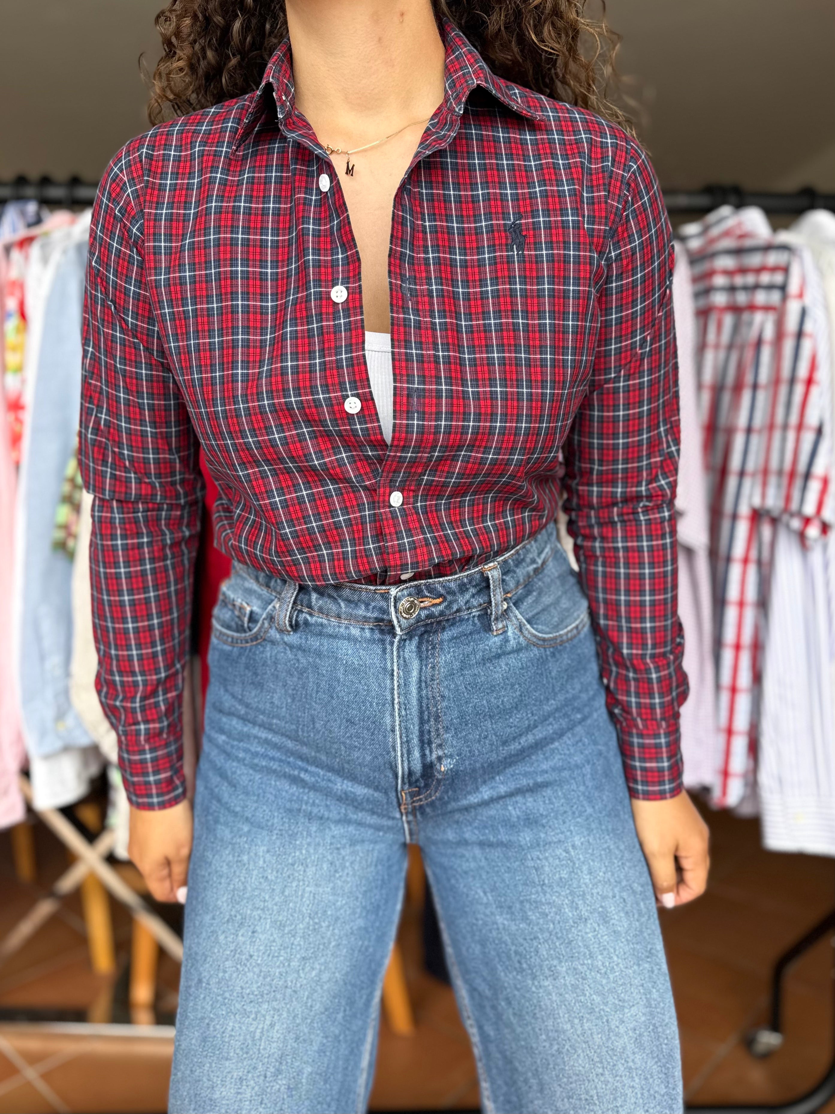 Camisa Ralph Lauren 100% Algodão - Tamanho S
