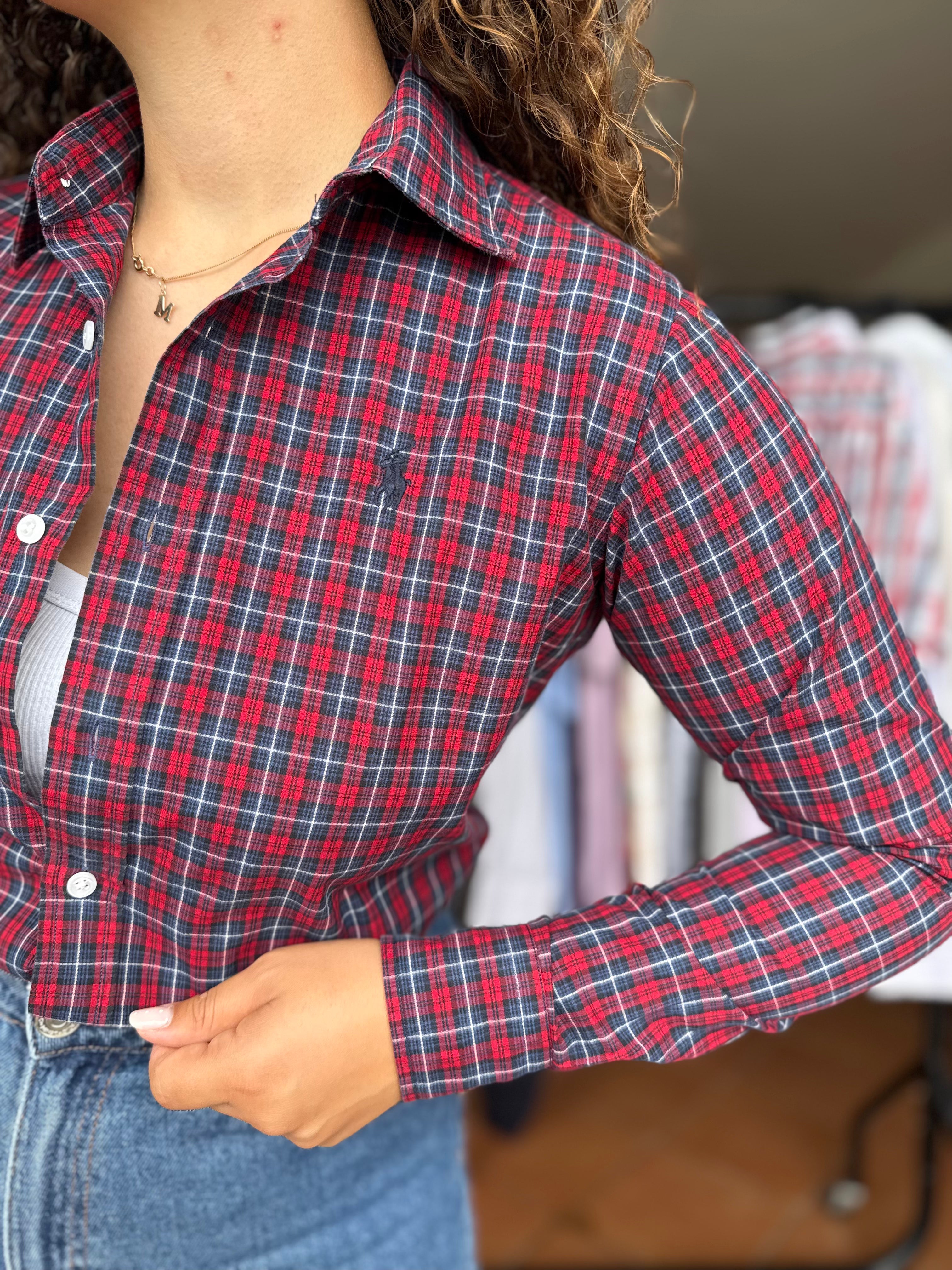 Camisa Ralph Lauren 100% Algodão - Tamanho S
