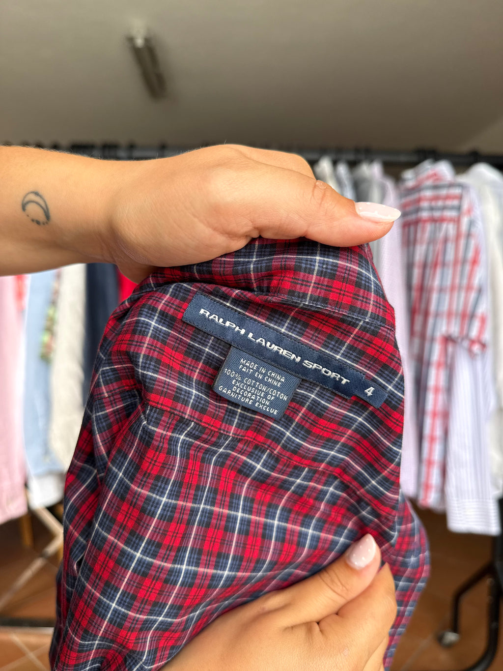 Camisa Ralph Lauren 100% Algodão - Tamanho S