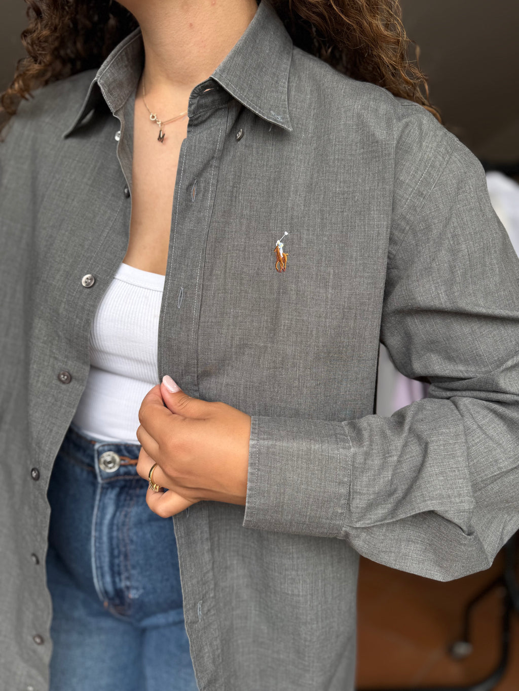 Camisa Polo Ralph Lauren 100% Algodão - Tamanho L