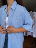 Camisa Polo Ralph Lauren 100% Linho - Tamanho L