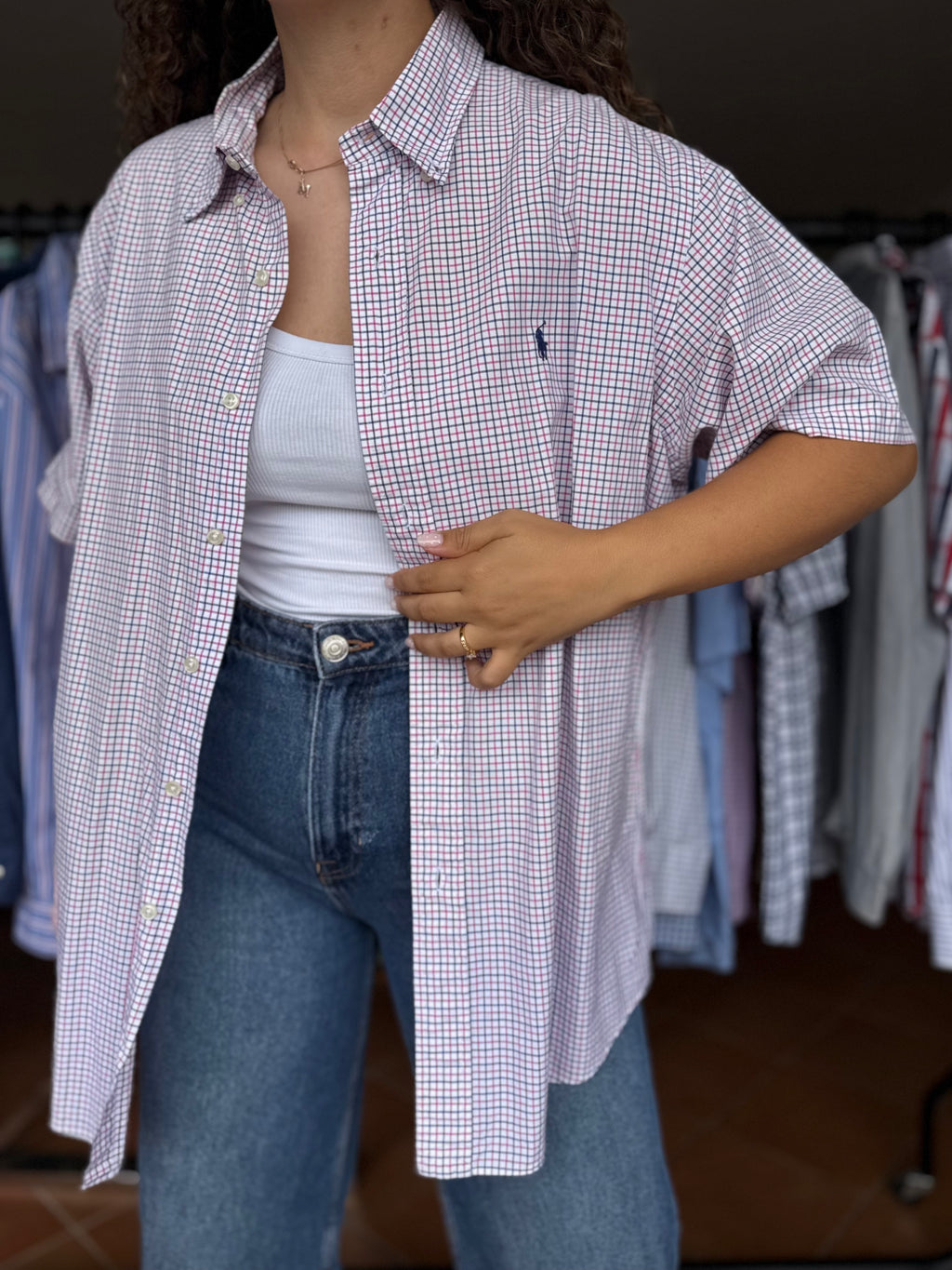 Camisa Ralph Lauren 100% Algodão - Tamanho XL