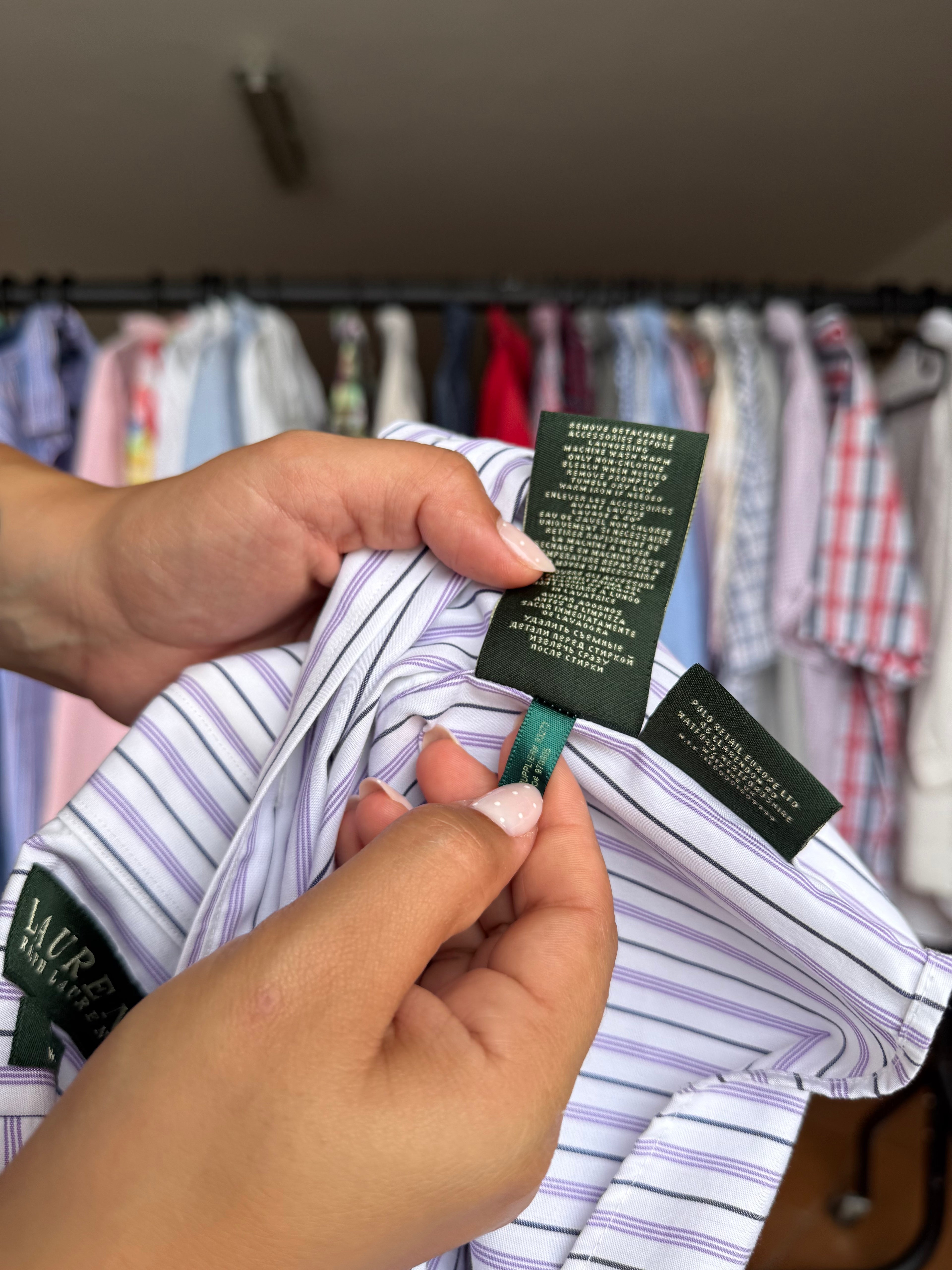 Camisa Ralph Lauren 100% Algodão - Tamanho XL