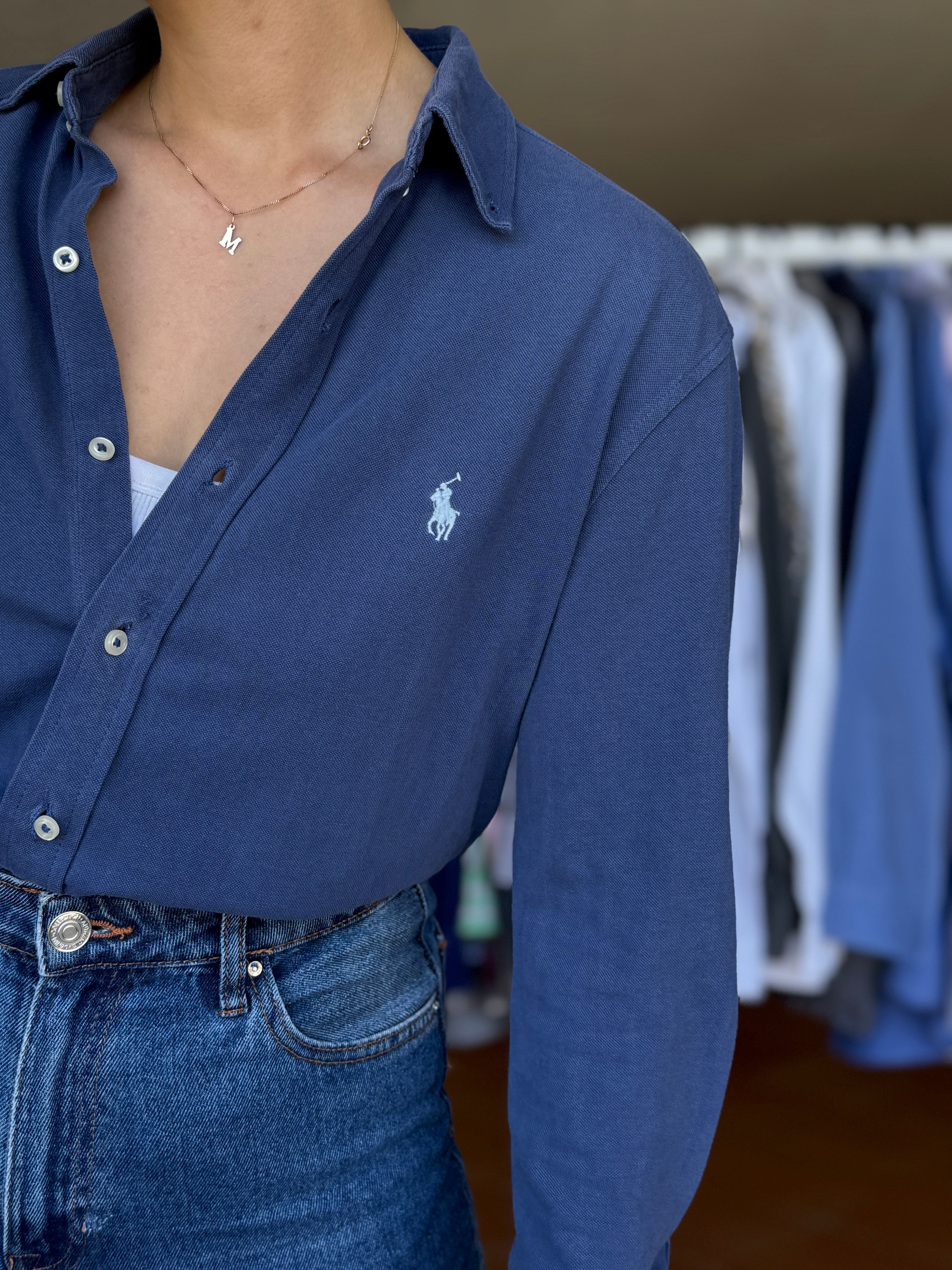 Camisa Polo Ralph Lauren 100% Algodão - Tamanho M