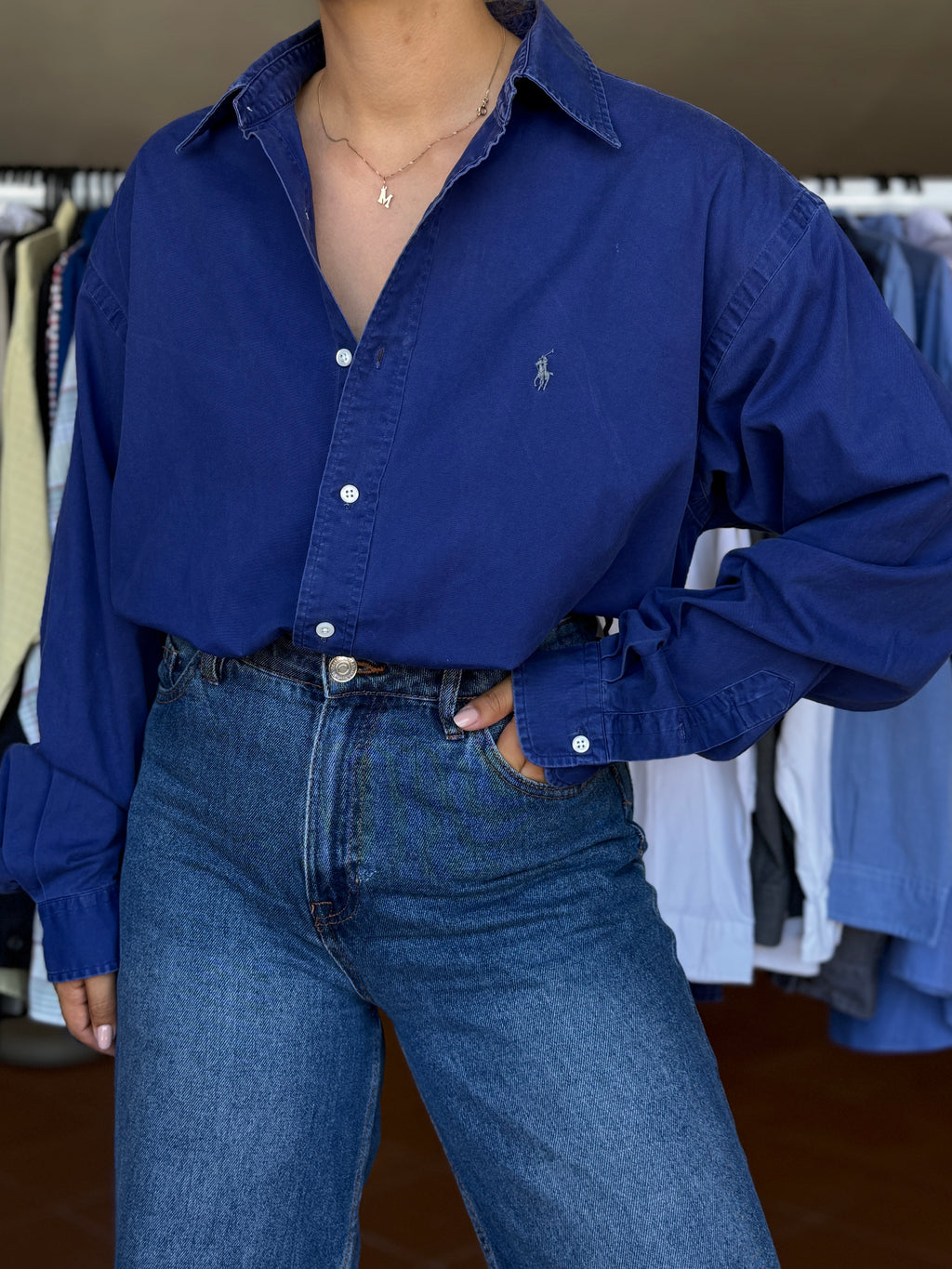 Camisa Ralph Lauren 100% Algodão - Tamanho L