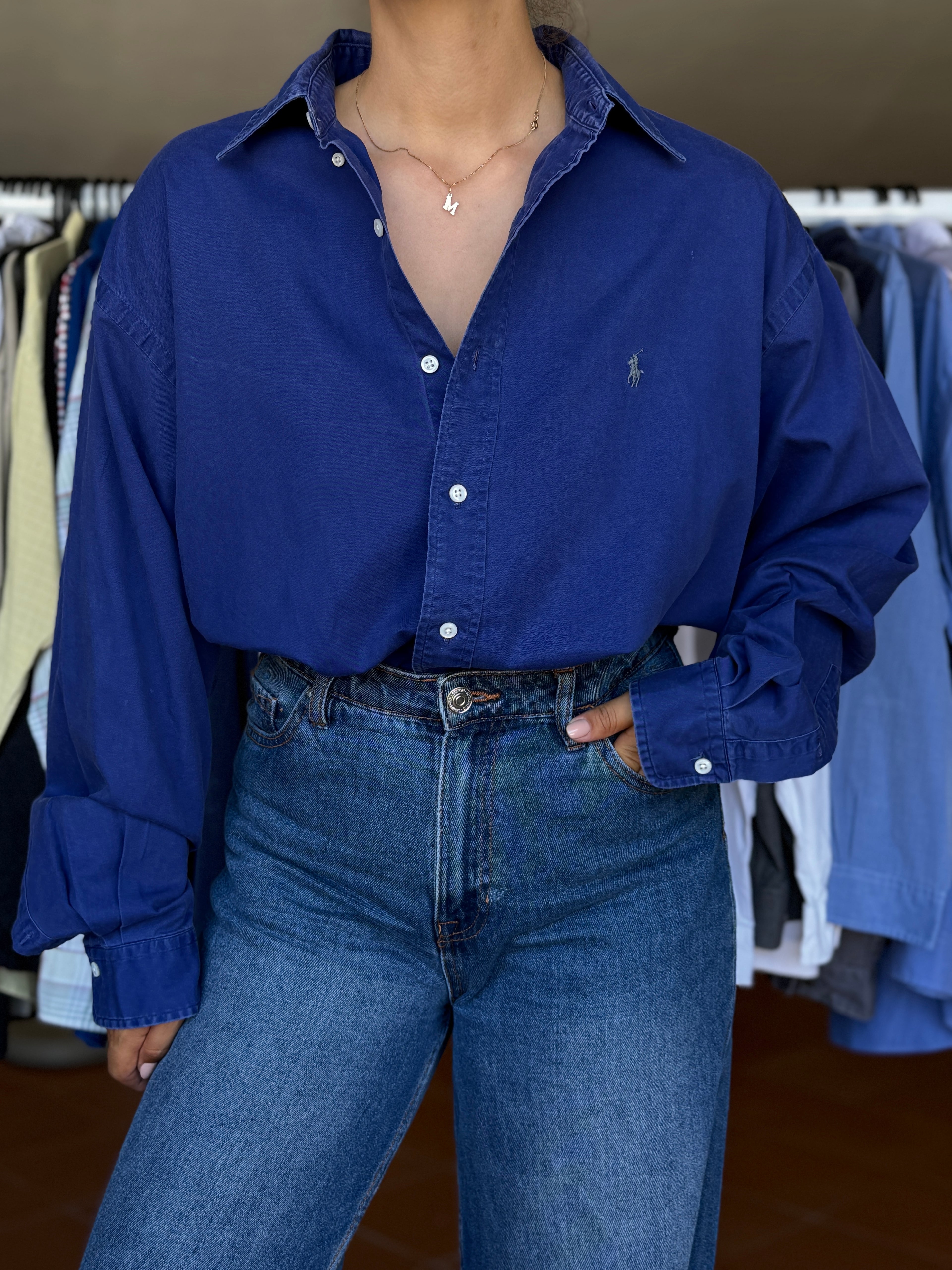 Camisa Ralph Lauren 100% Algodão - Tamanho L