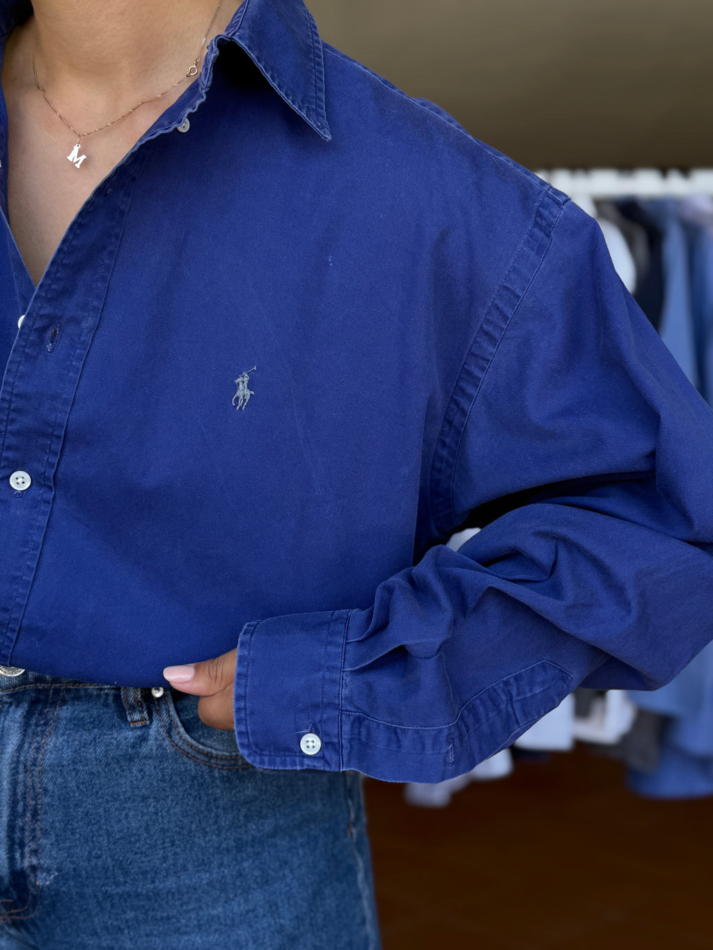 Camisa Ralph Lauren 100% Algodão - Tamanho L