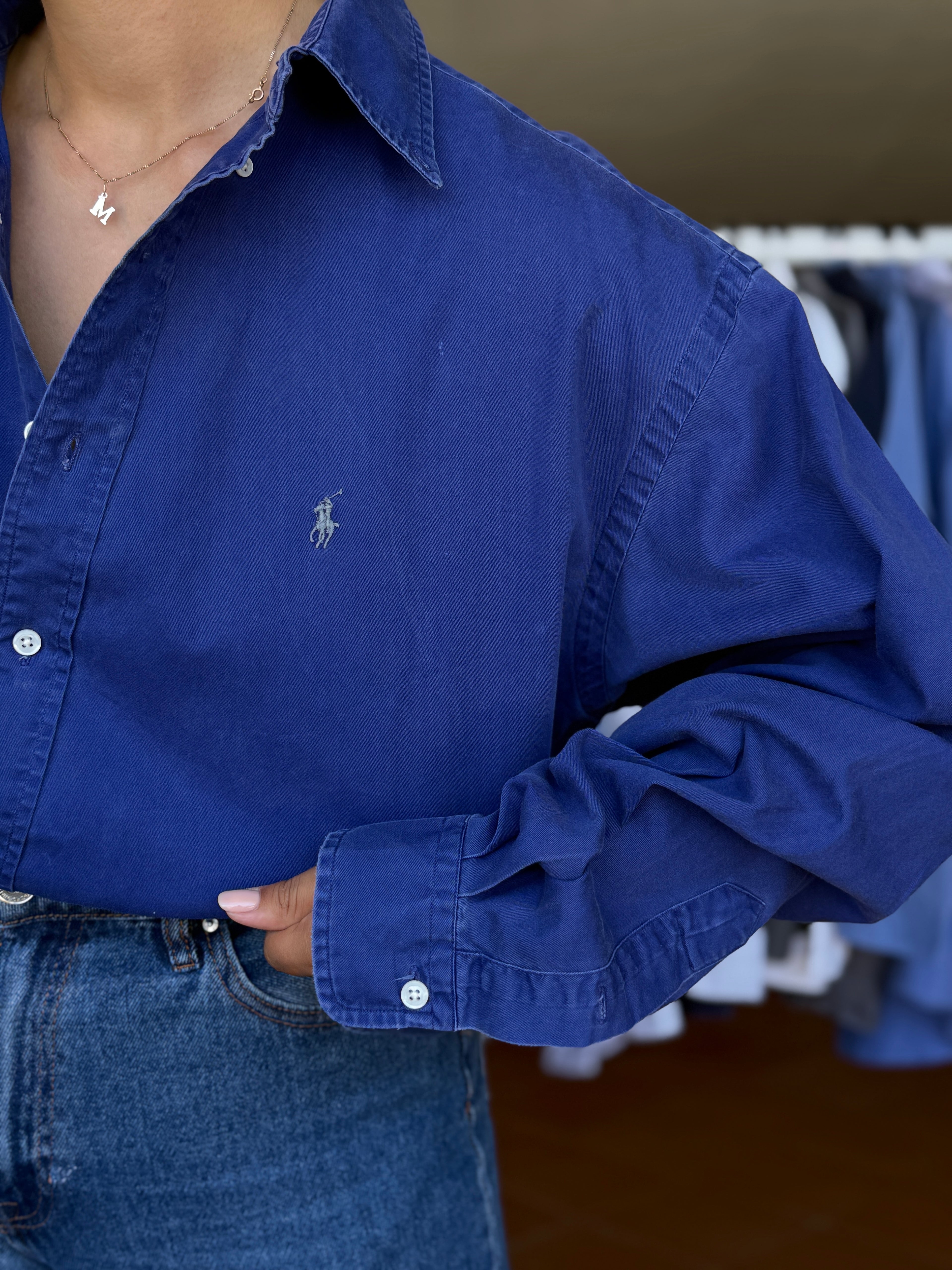 Camisa Ralph Lauren 100% Algodão - Tamanho L
