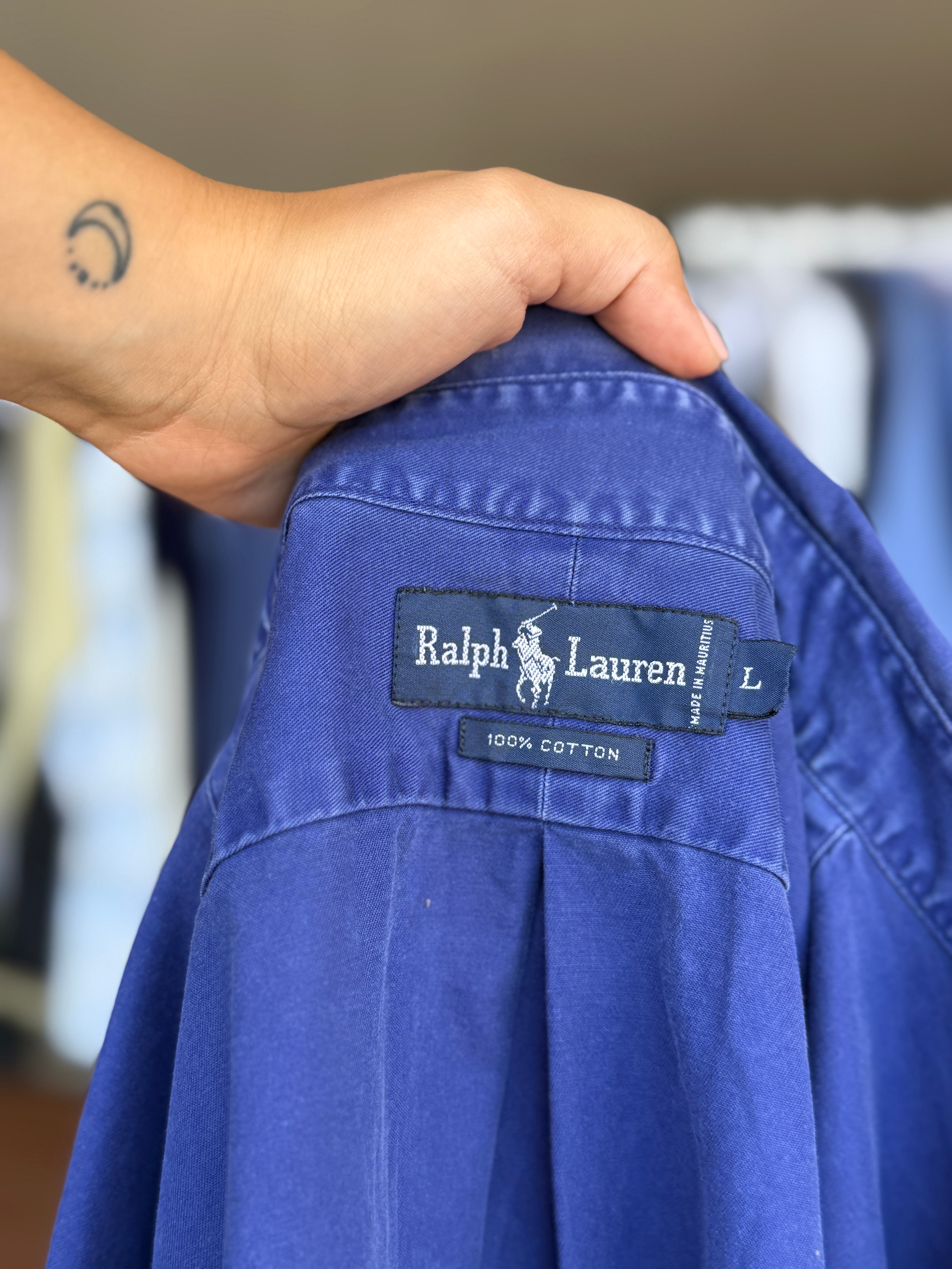 Camisa Ralph Lauren 100% Algodão - Tamanho L