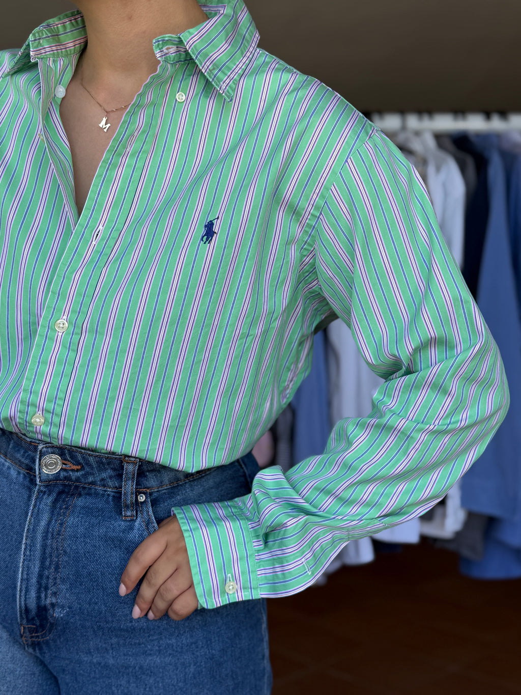 Camisa Polo Ralph Lauren 100% Algodão - Tamanho M