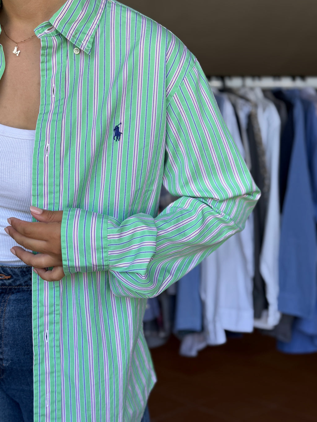 Camisa Polo Ralph Lauren 100% Algodão - Tamanho M