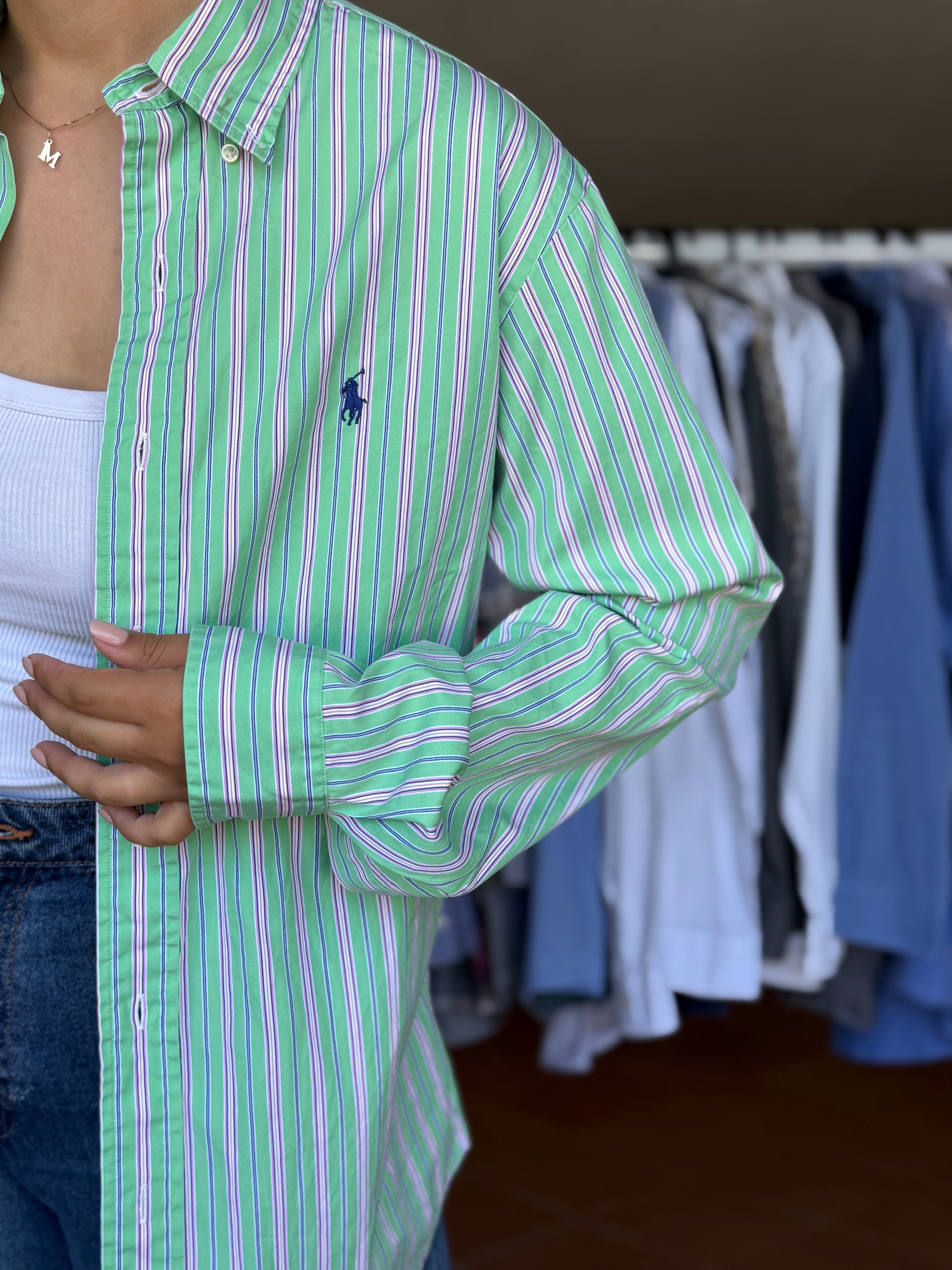 Camisa Polo Ralph Lauren 100% Algodão - Tamanho M
