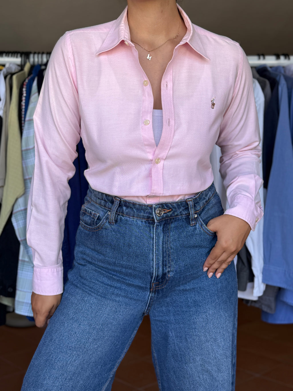 Camisa Ralph Lauren 100% Algodão - Tamanho M