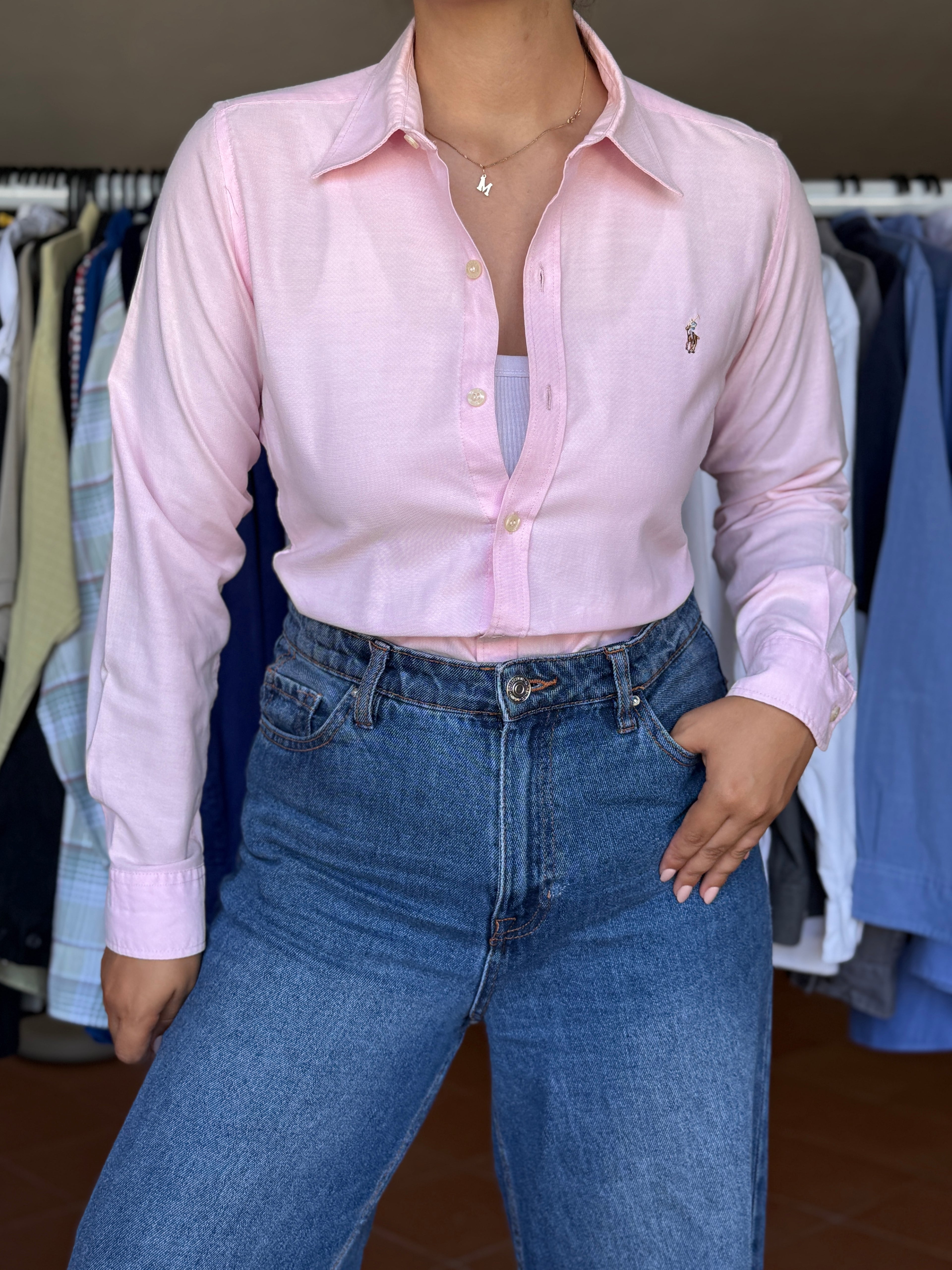 Camisa Ralph Lauren 100% Algodão - Tamanho M