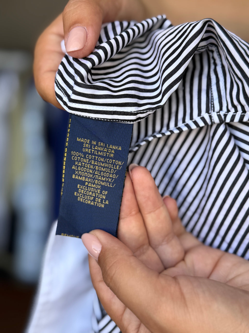 Camisa Polo Ralph Lauren 100% Algodão - Tamanho M