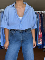 Camisa Ralph Lauren 59% Linho 41% Algodão - Tamanho L