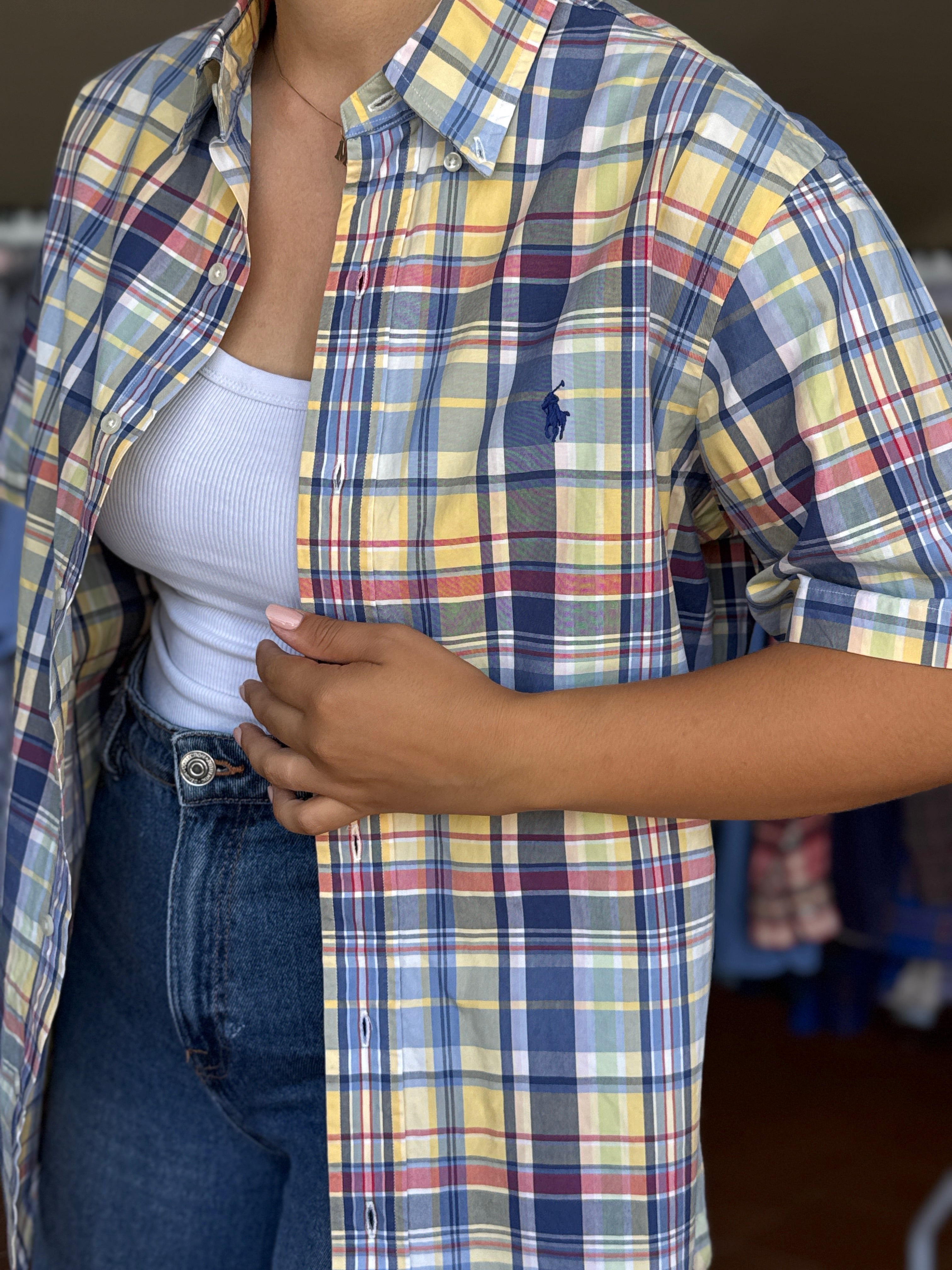 Camisa Polo Ralph Lauren 100% Algodão - Tamanho M