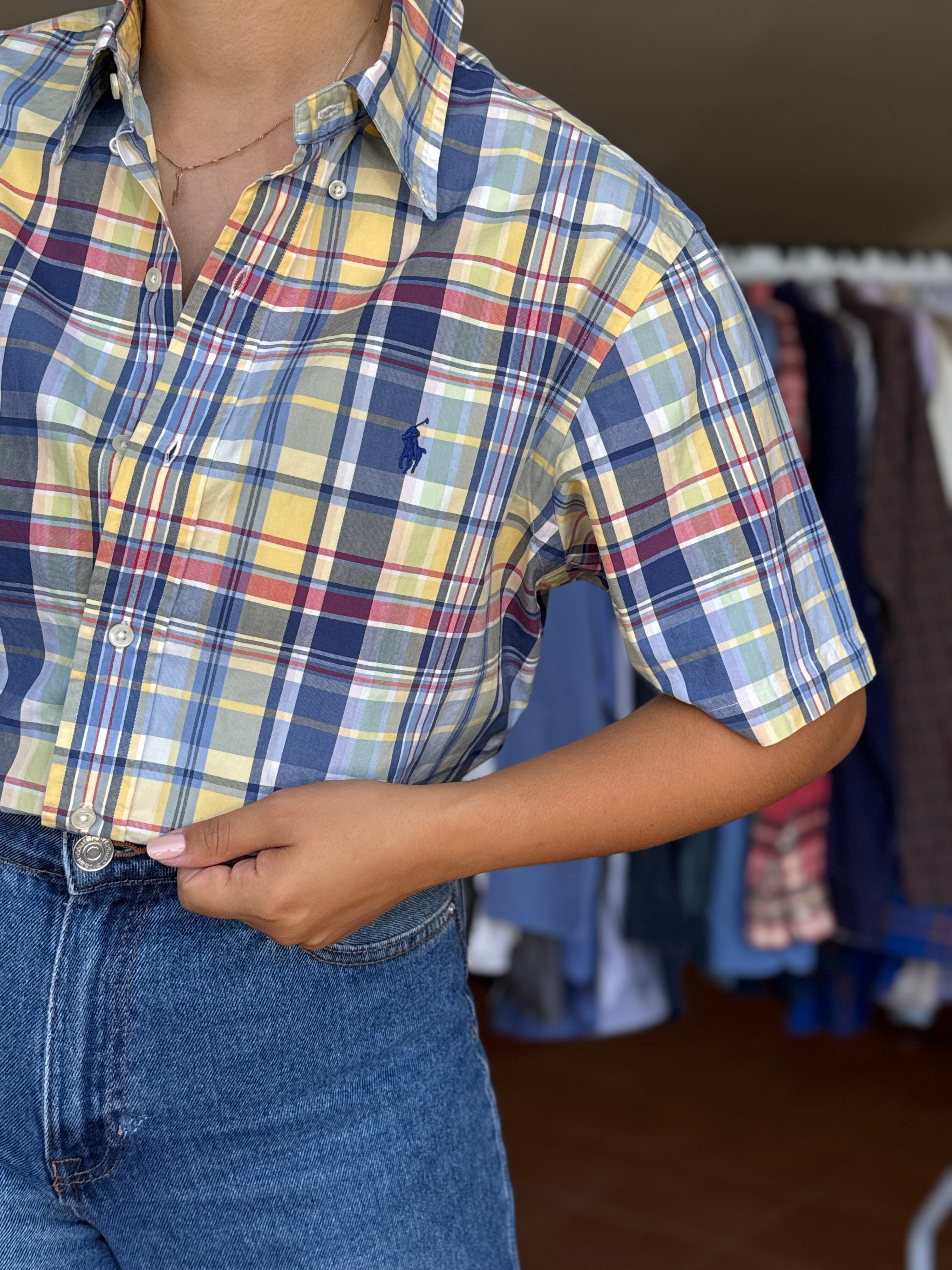 Camisa Polo Ralph Lauren 100% Algodão - Tamanho M