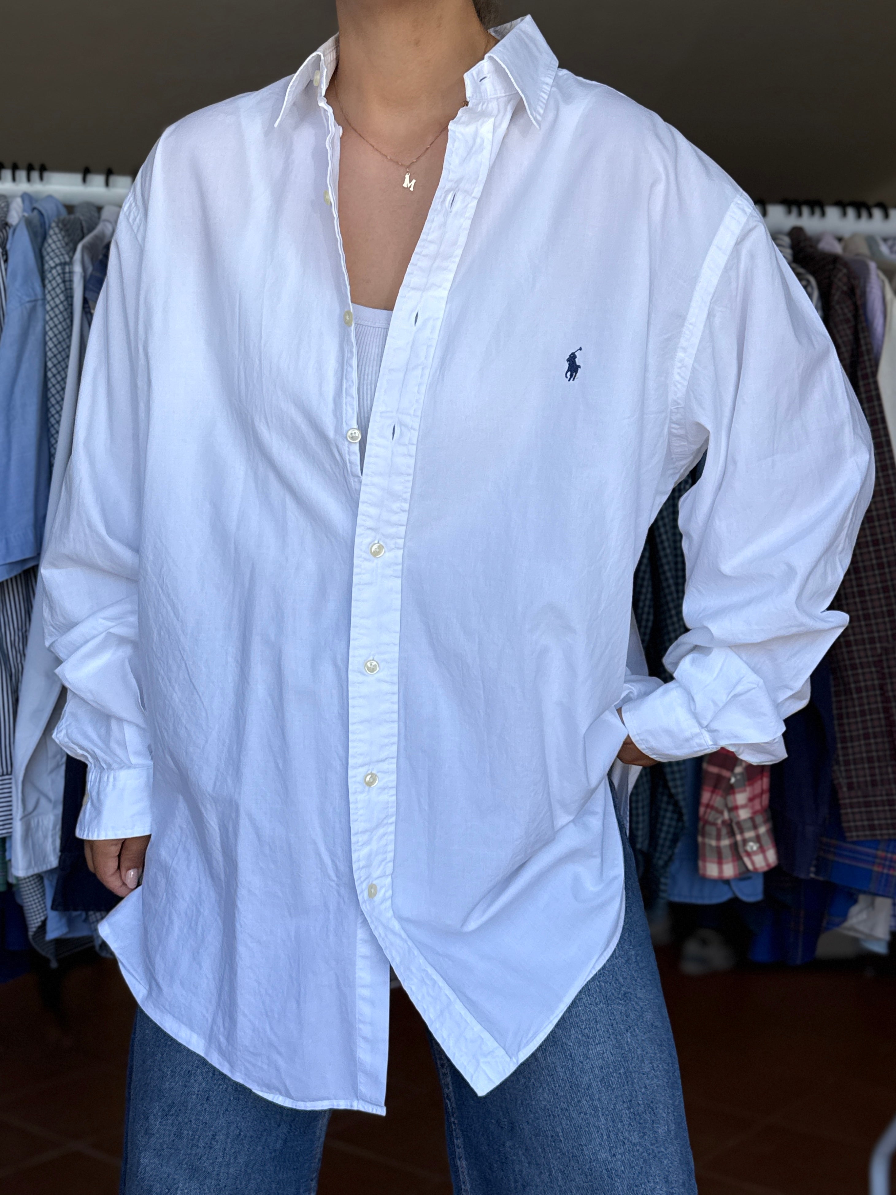 Camisa Ralph Lauren 100% Algodão - Tamanho XL
