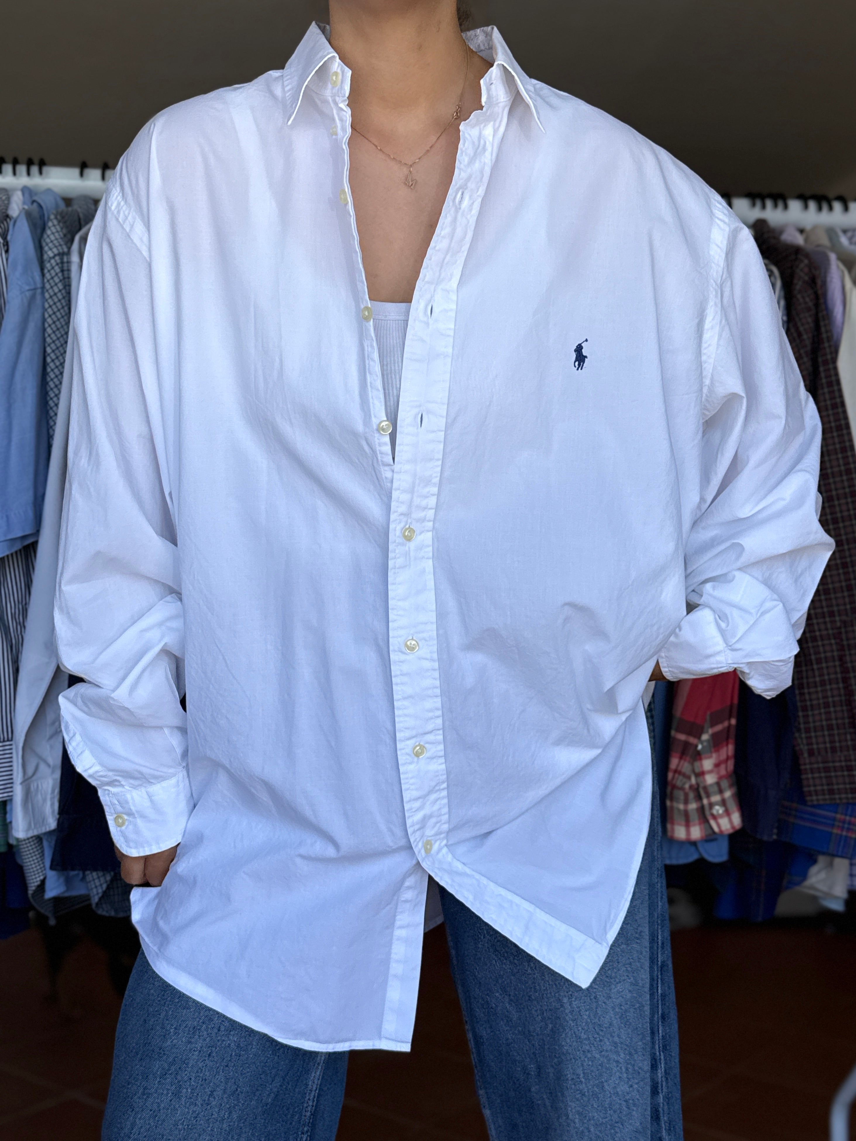 Camisa Ralph Lauren 100% Algodão - Tamanho XL