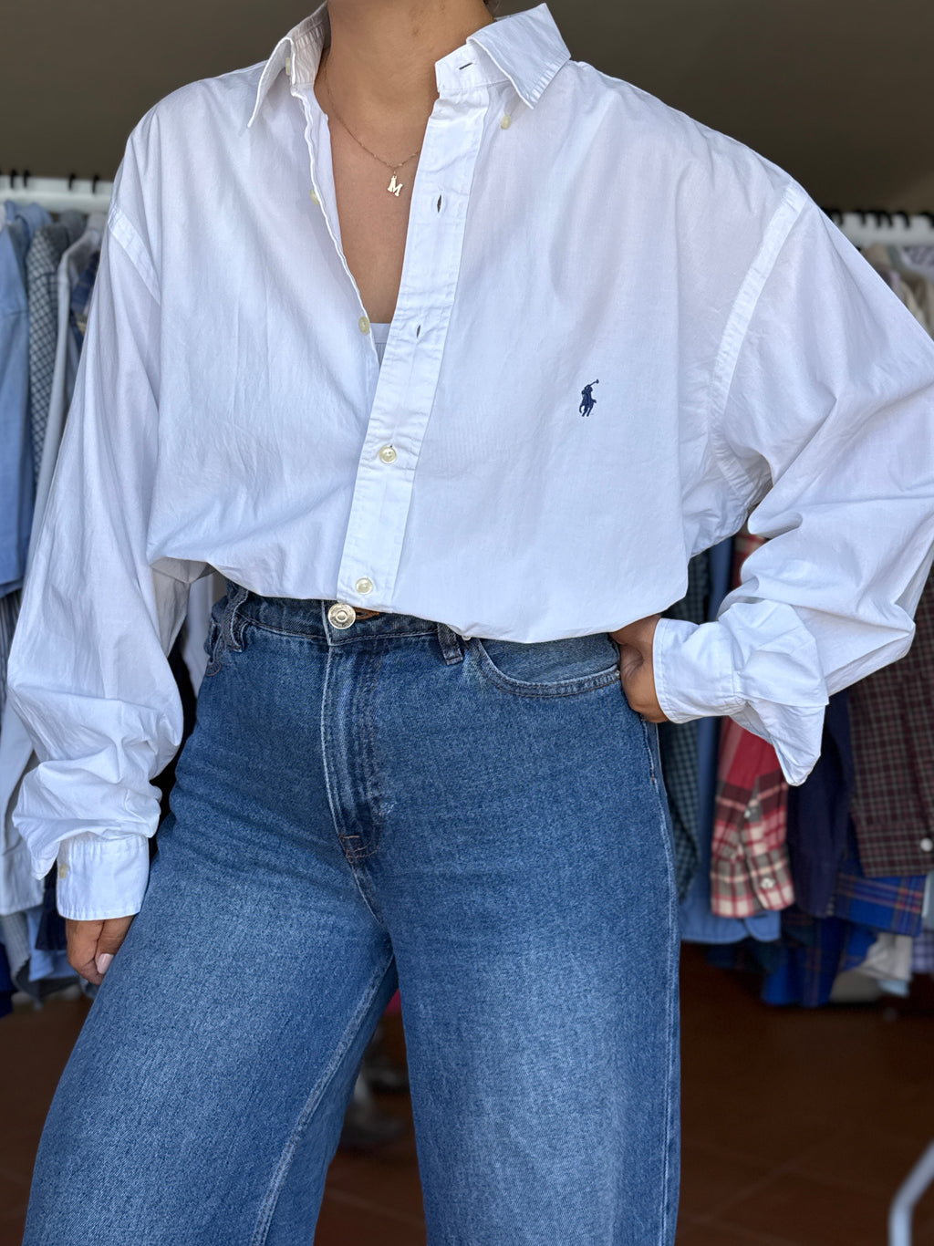 Camisa Ralph Lauren 100% Algodão - Tamanho XL
