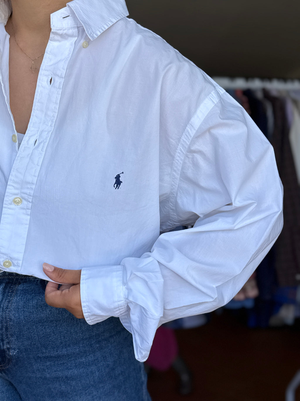 Camisa Ralph Lauren 100% Algodão - Tamanho XL