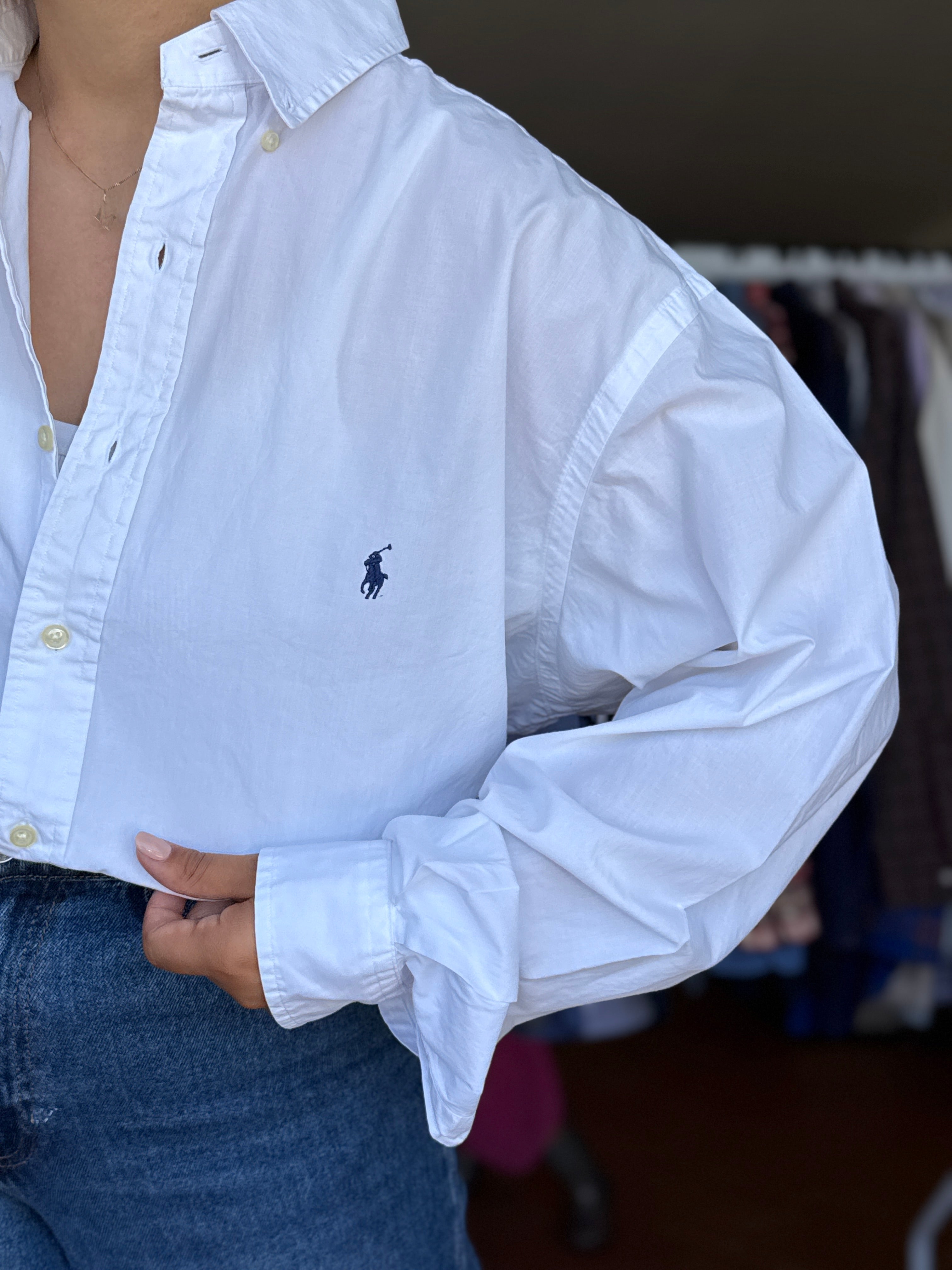Camisa Ralph Lauren 100% Algodão - Tamanho XL