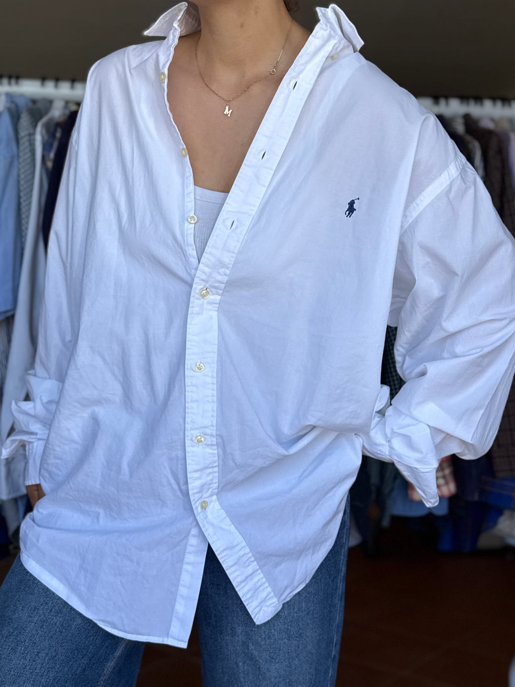 Camisa Ralph Lauren 100% Algodão - Tamanho XL