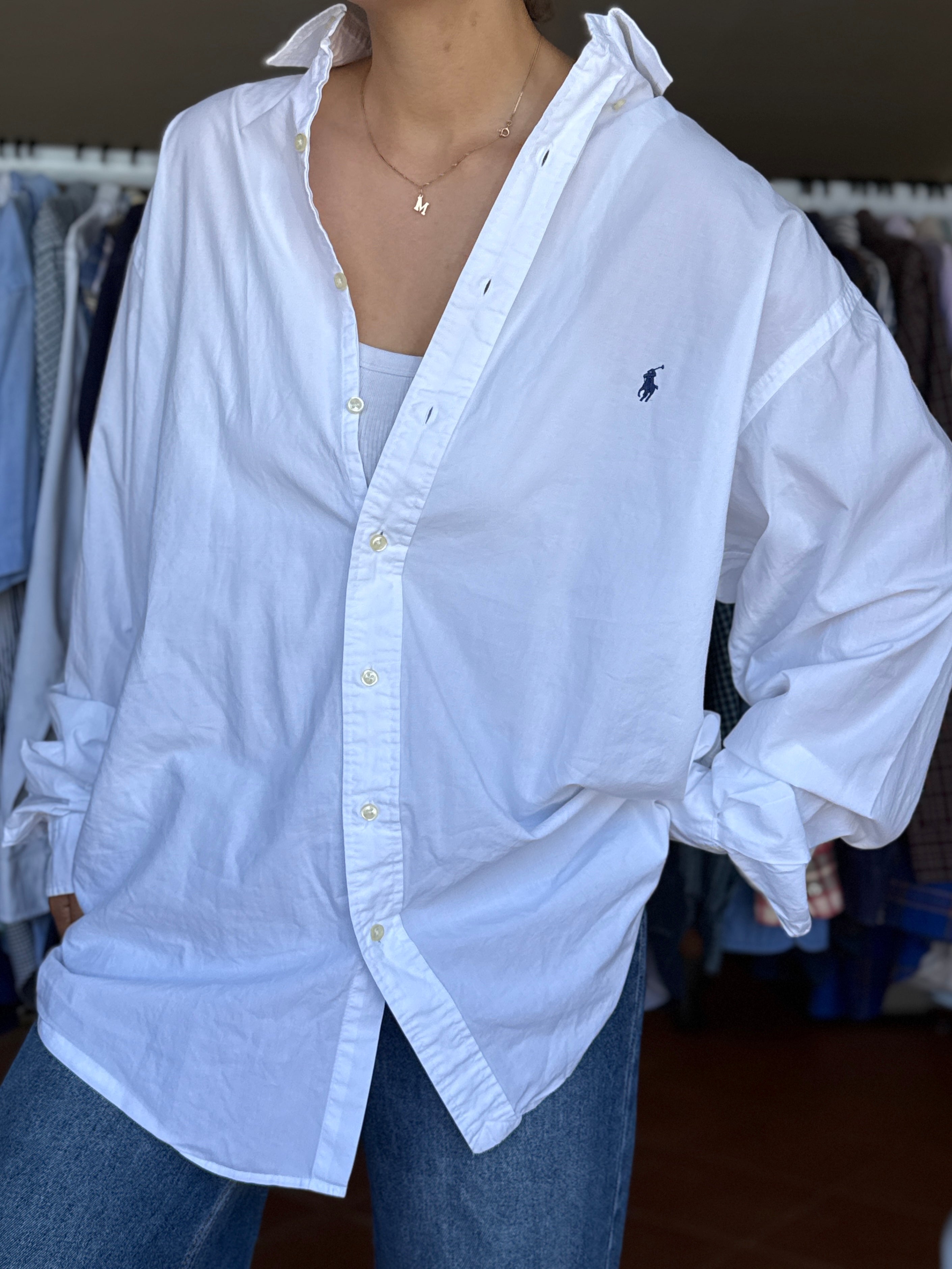 Camisa Ralph Lauren 100% Algodão - Tamanho XL