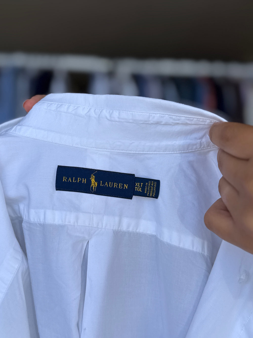 Camisa Ralph Lauren 100% Algodão - Tamanho XL