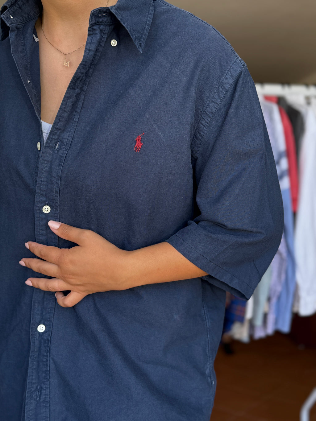 Camisa Ralph Lauren 100% Algodão - Tamanho L