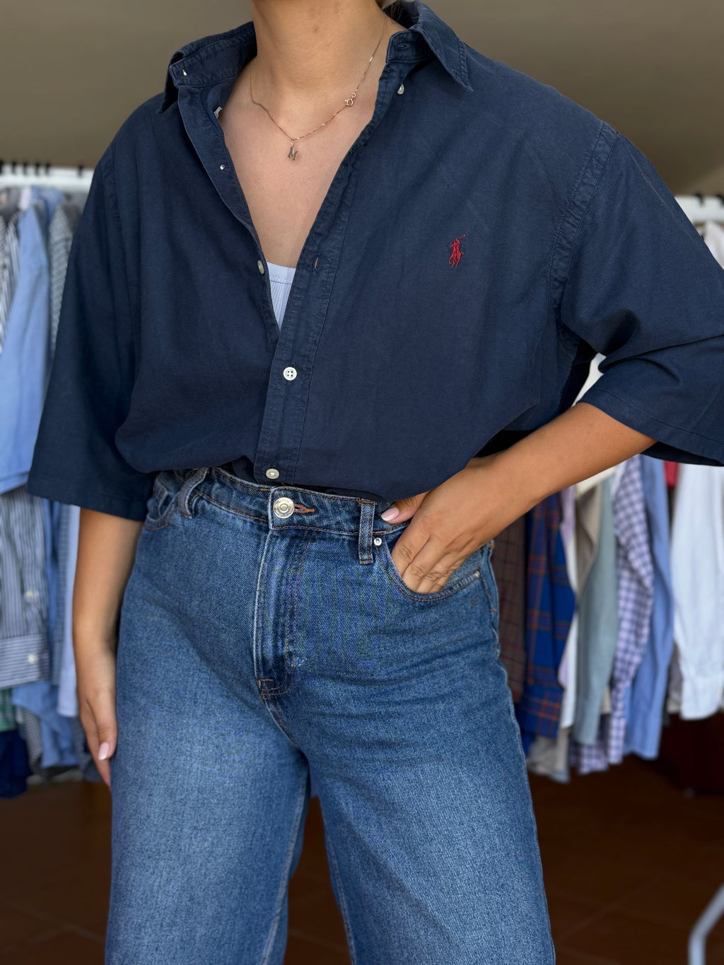Camisa Ralph Lauren 100% Algodão - Tamanho L