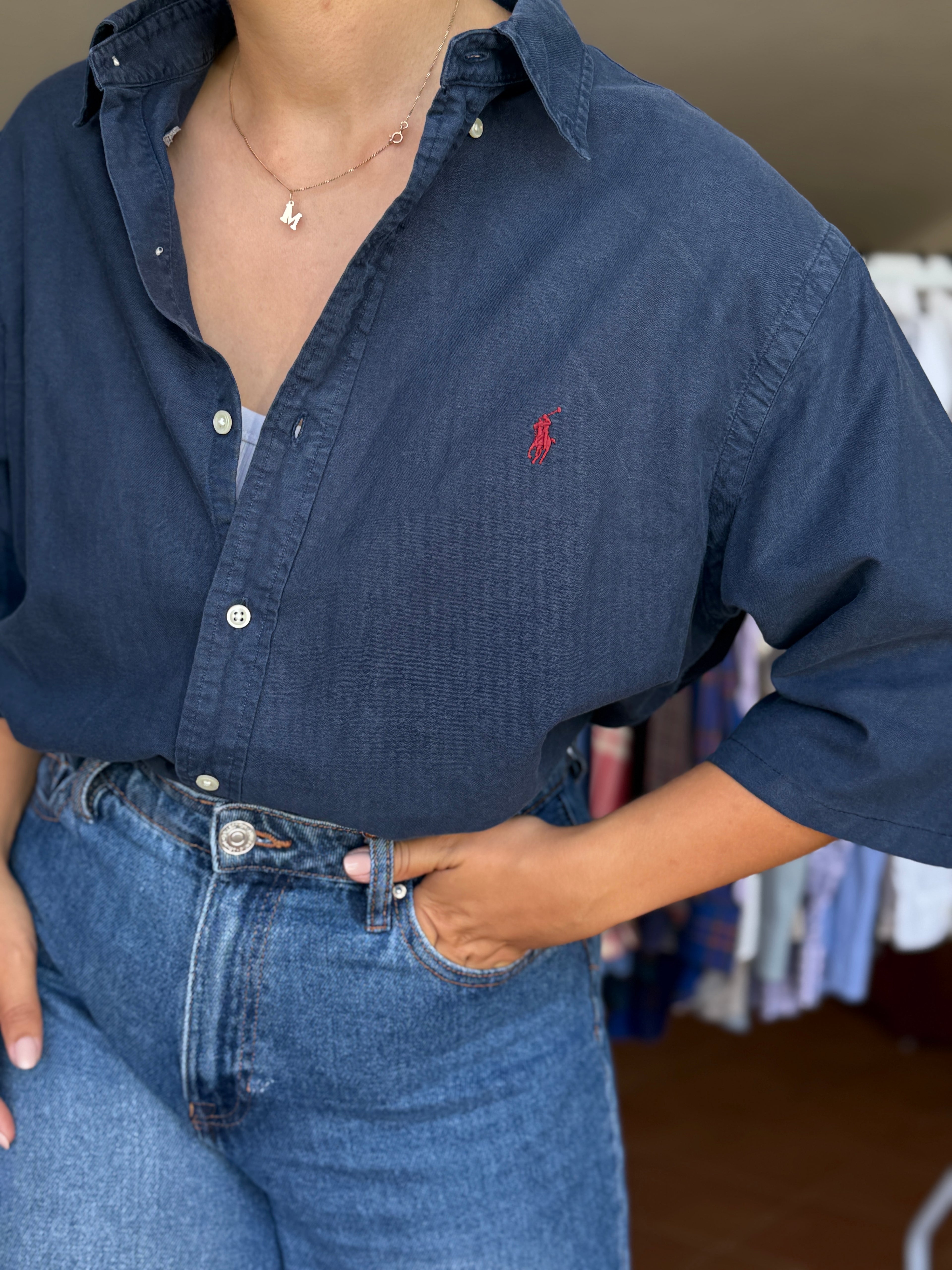 Camisa Ralph Lauren 100% Algodão - Tamanho L