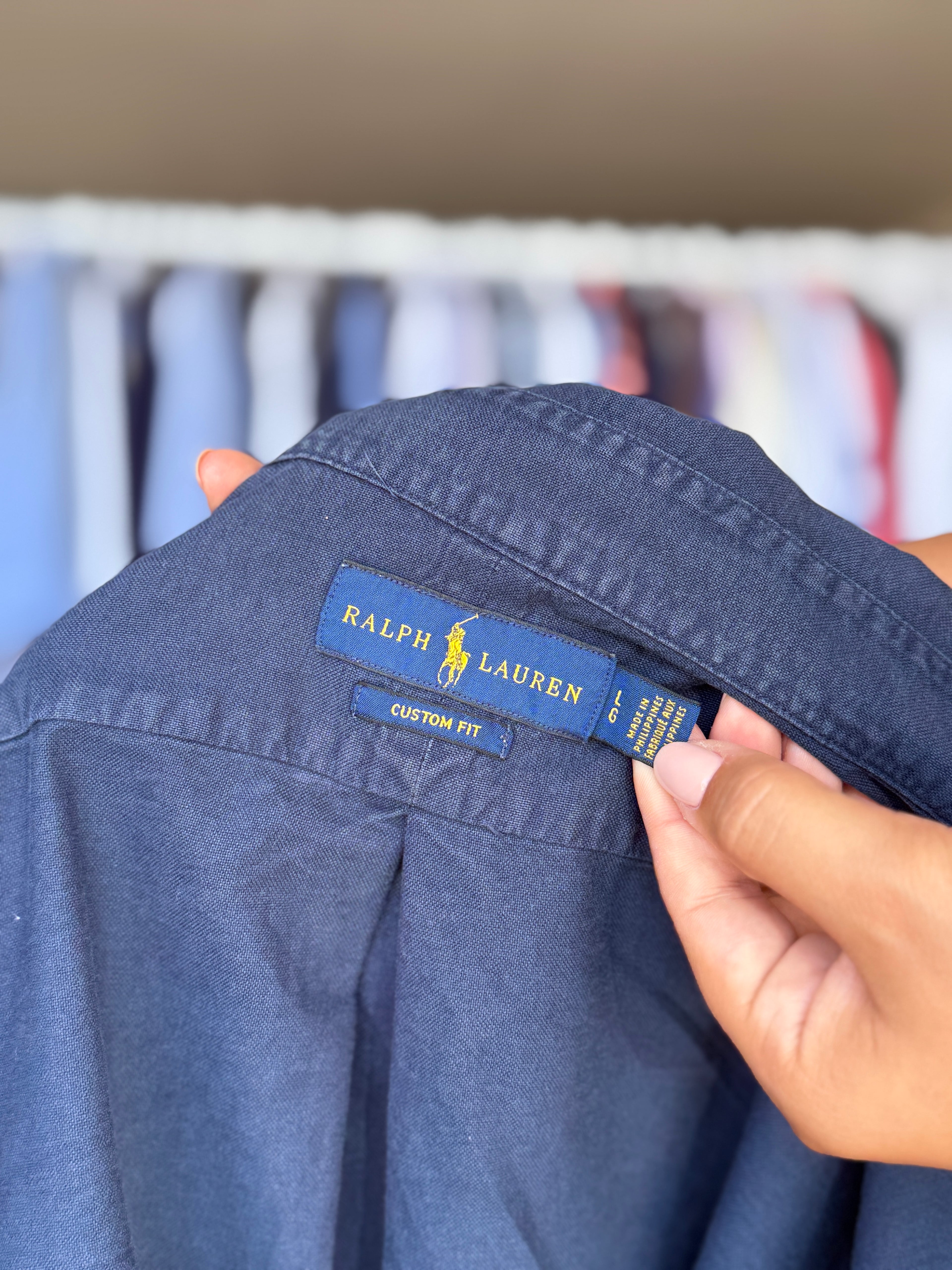 Camisa Ralph Lauren 100% Algodão - Tamanho L