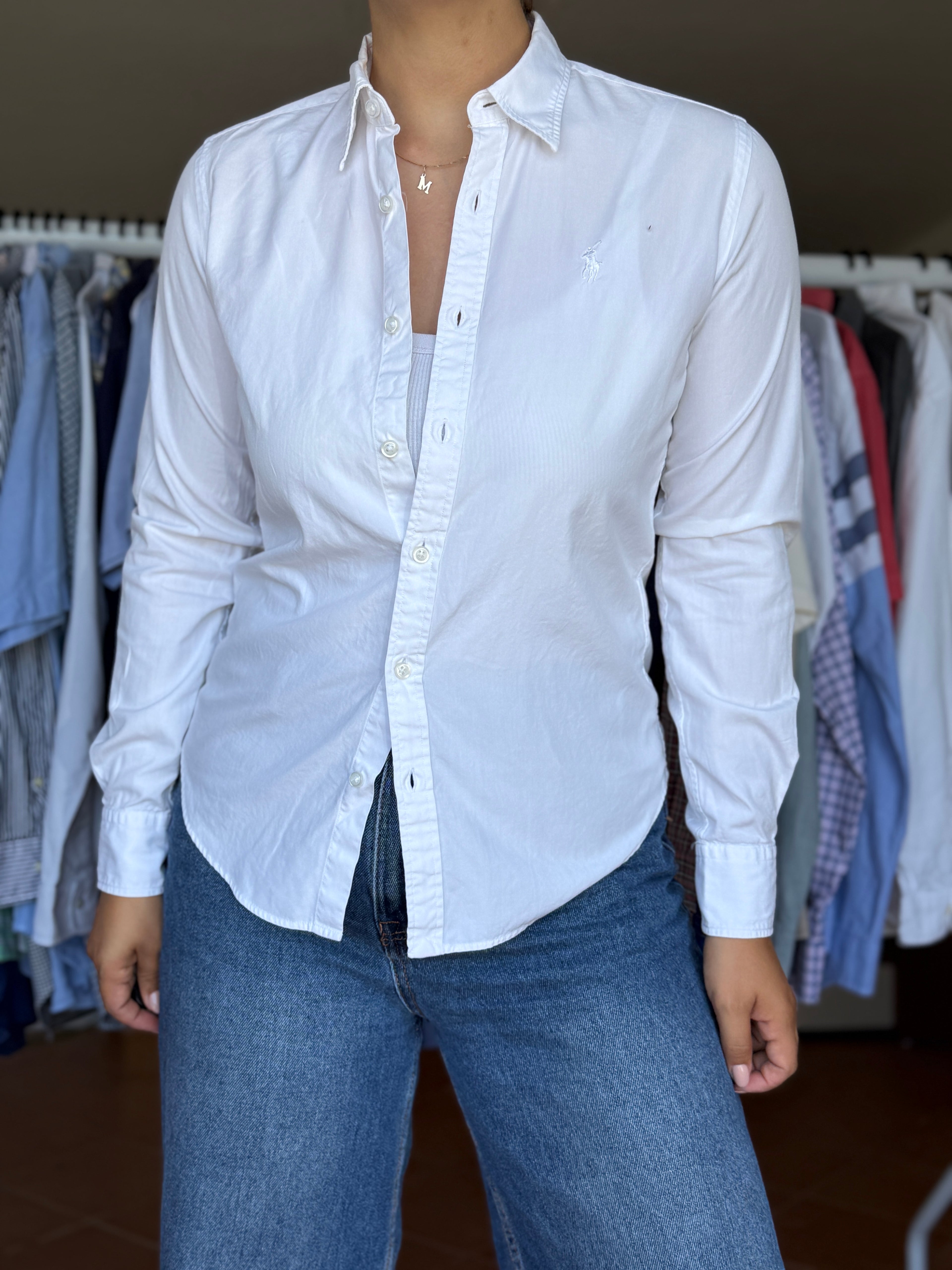 Camisa Ralph Lauren 100% Algodão - Tamanho S/M