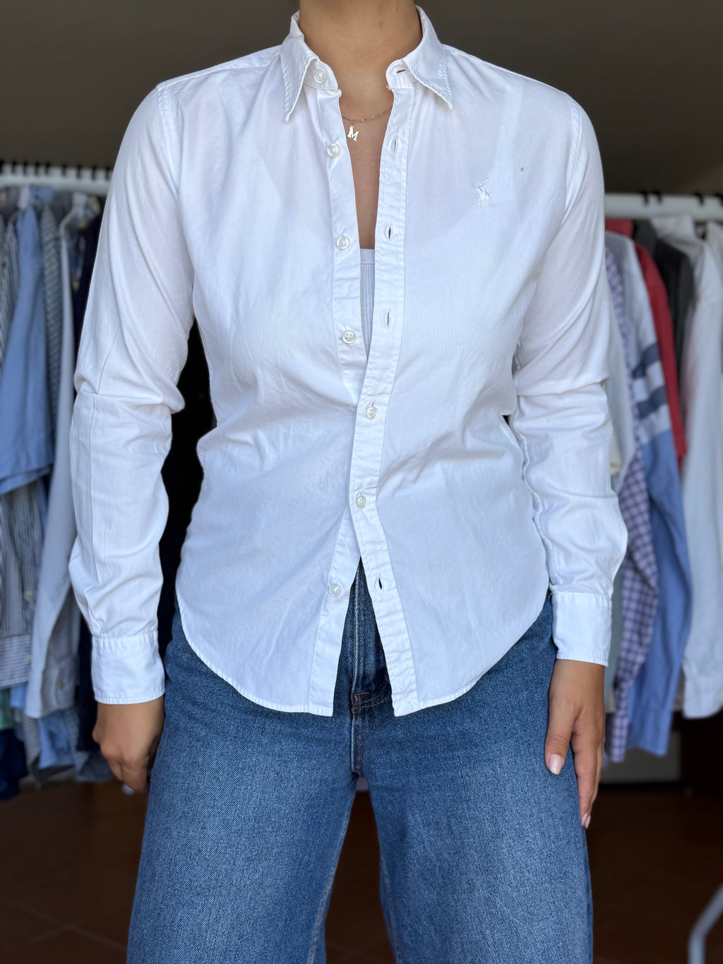 Camisa Ralph Lauren 100% Algodão - Tamanho S/M