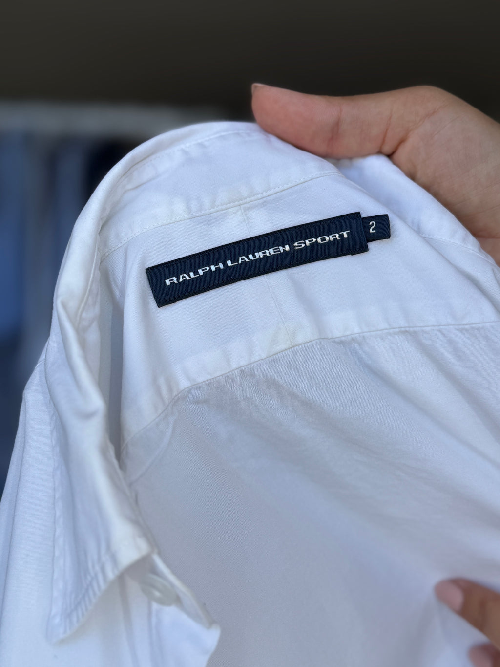 Camisa Ralph Lauren 100% Algodão - Tamanho S/M