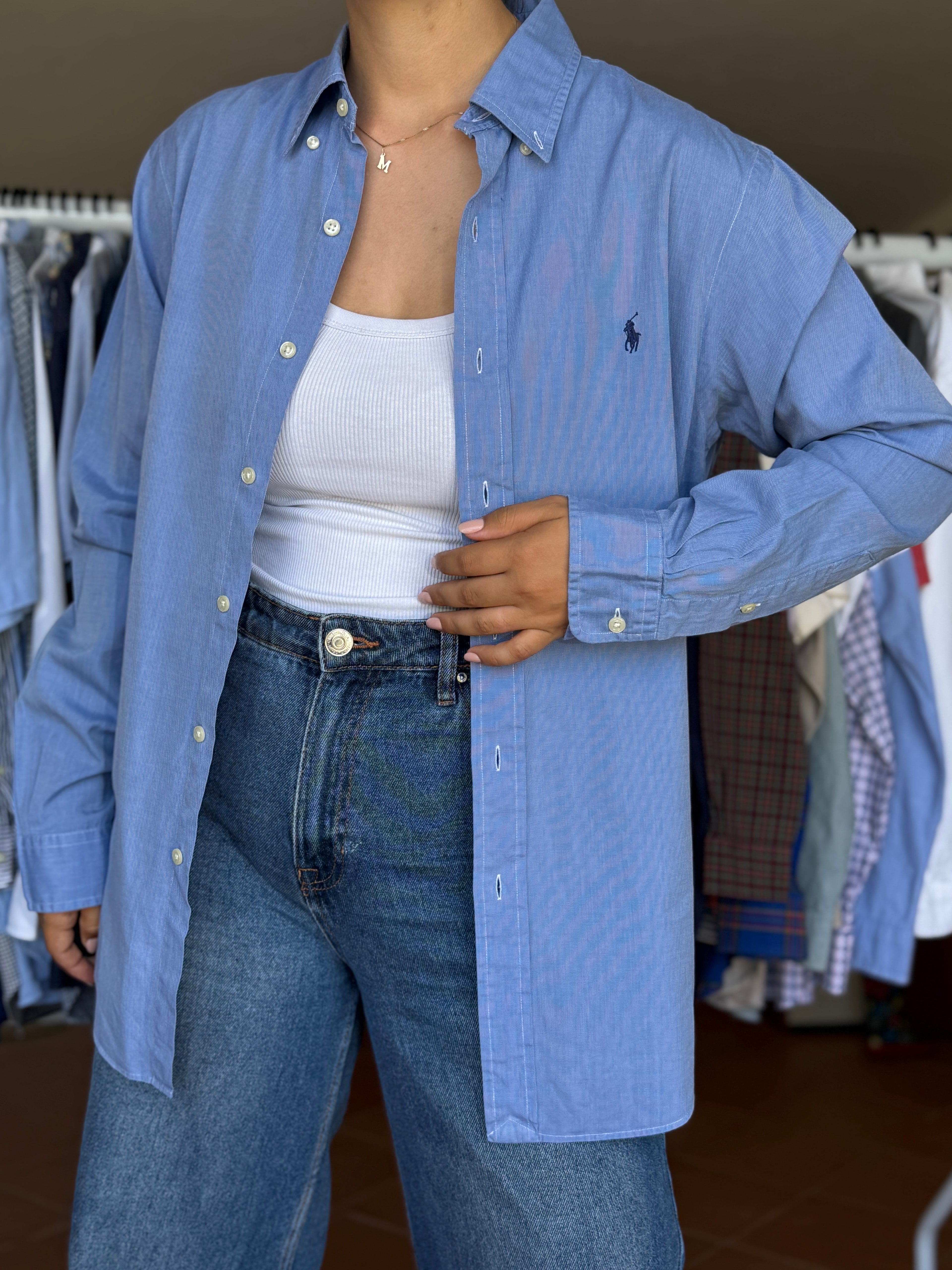Camisa Ralph Lauren 100% Algodão - Tamanho M