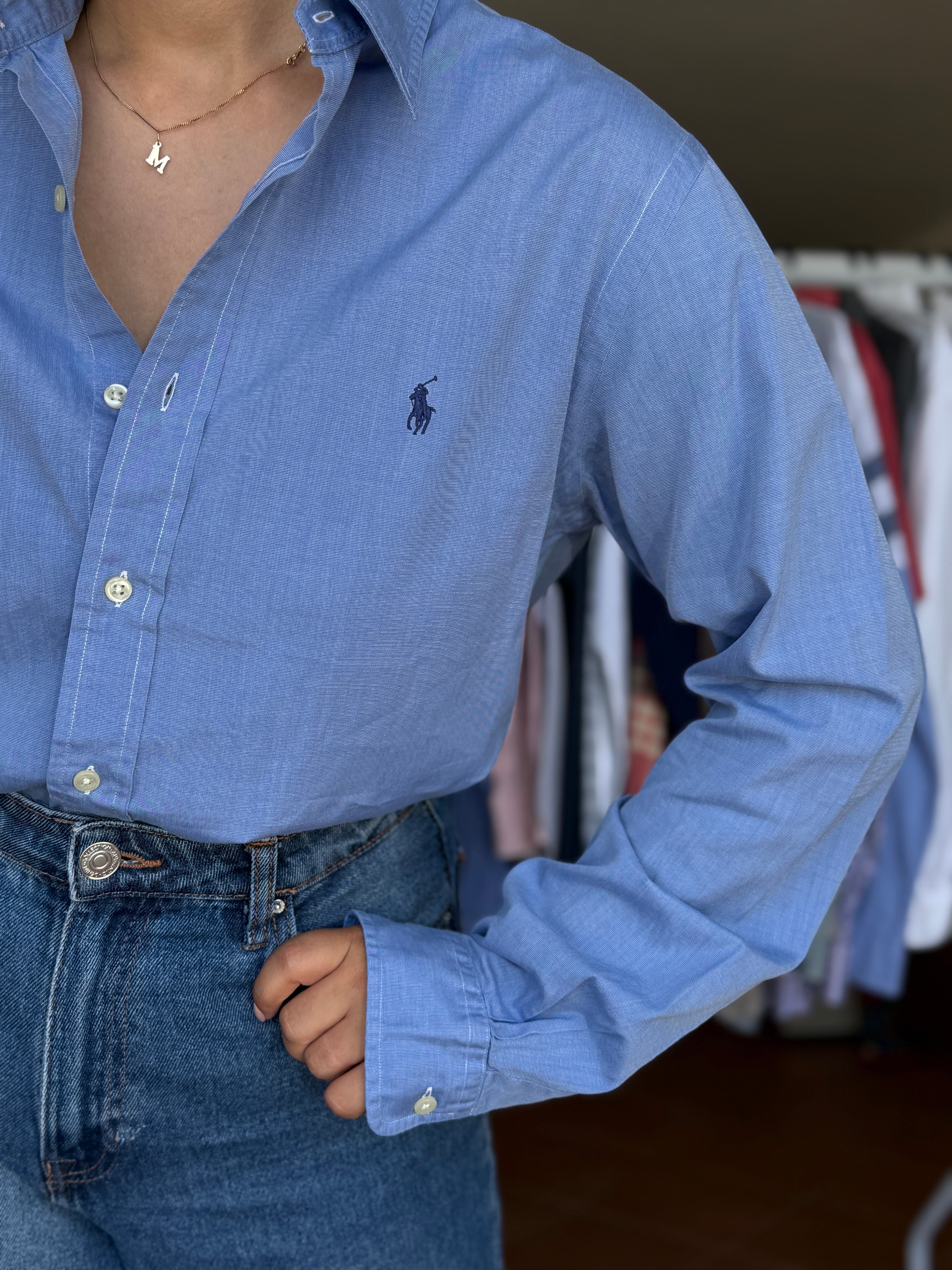 Camisa Ralph Lauren 100% Algodão - Tamanho M