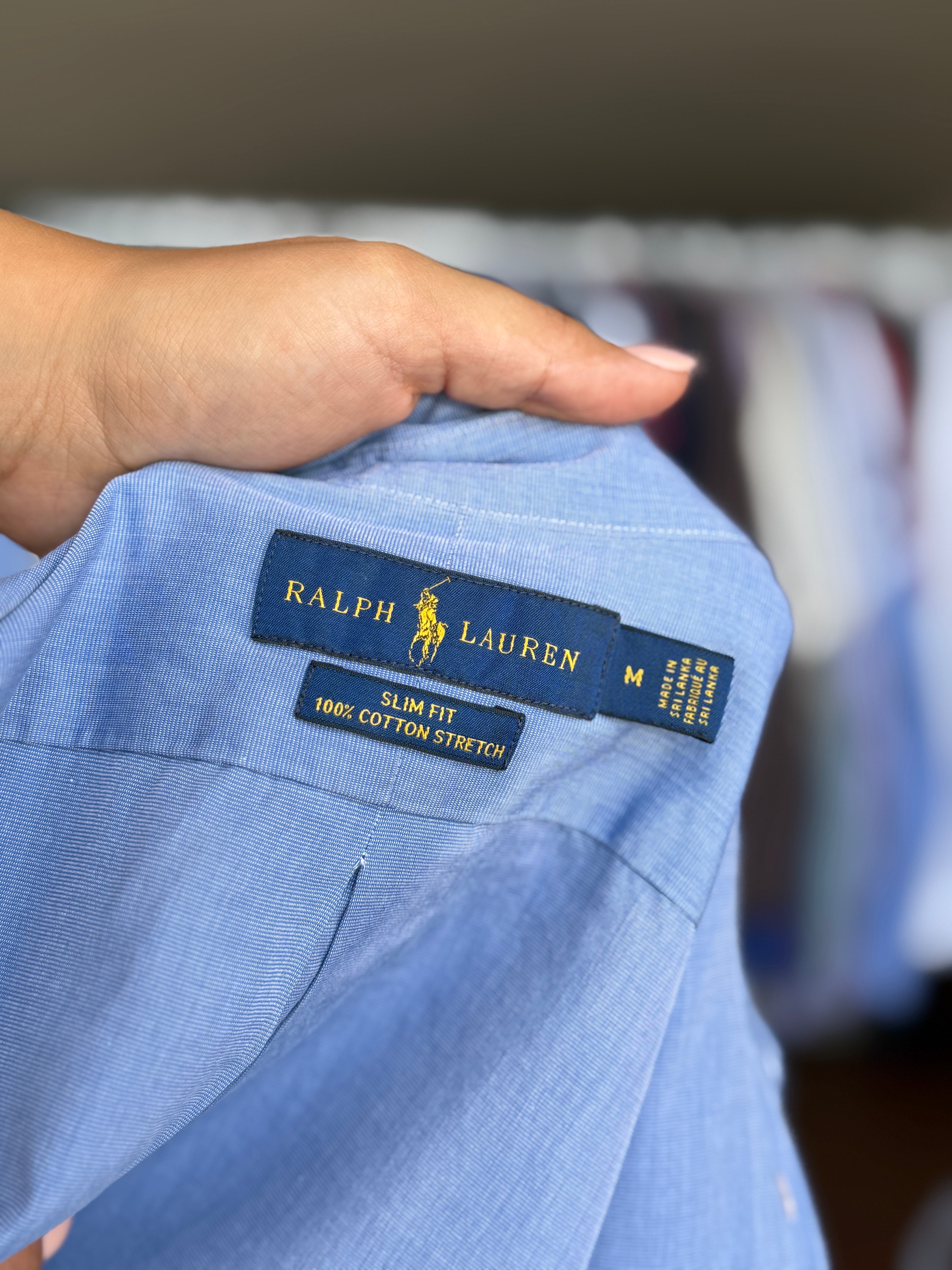 Camisa Ralph Lauren 100% Algodão - Tamanho M