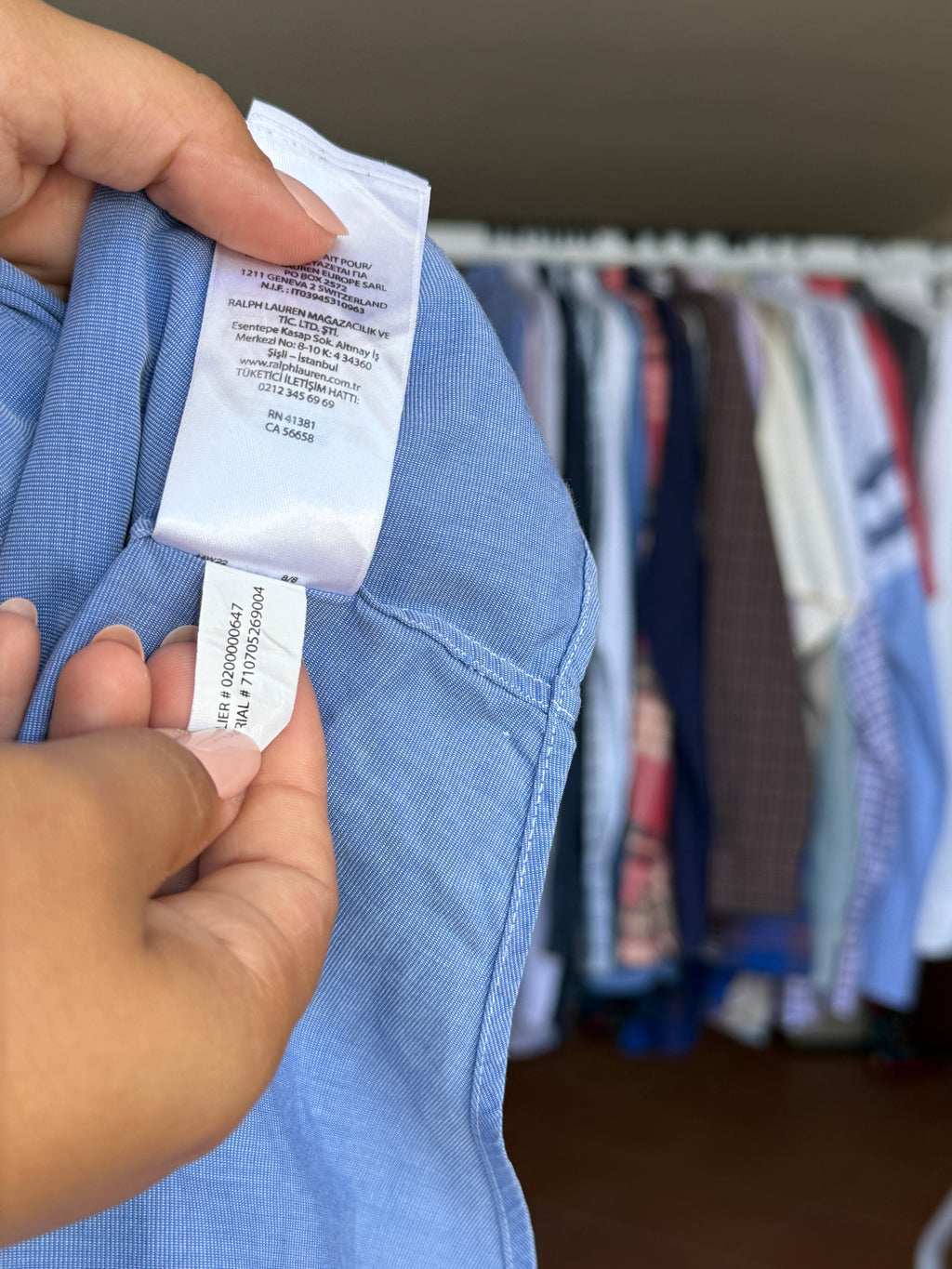 Camisa Ralph Lauren 100% Algodão - Tamanho M