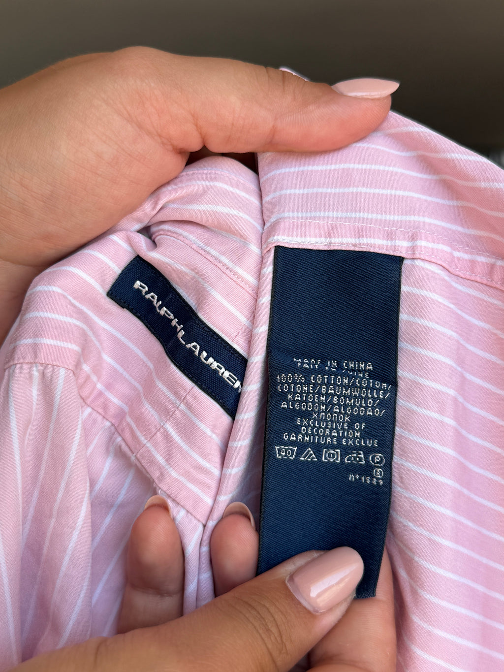 Camisa Ralph Lauren 100% Algodão - Tamanho M